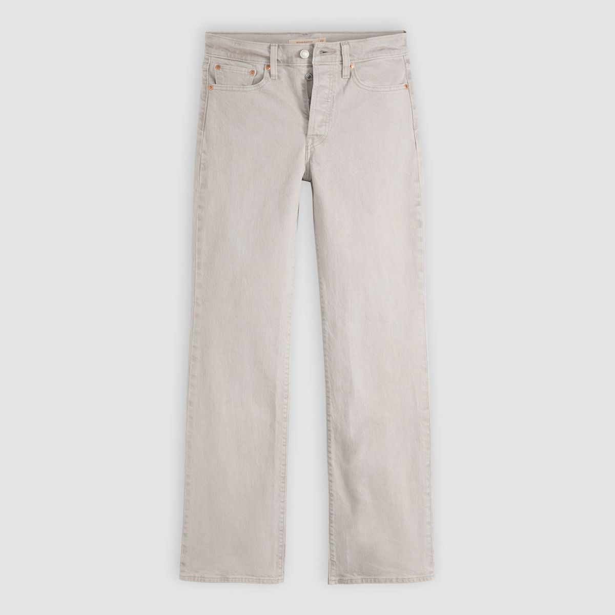 Wedgie Bootcut Women's Jeans — Pebbled Path Boot - Grey