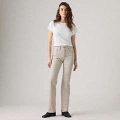 Wedgie Bootcut Women's Jeans — Pebbled Path Boot - Grey 5