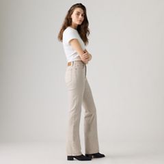 Wedgie Bootcut Women's Jeans — Pebbled Path Boot - Grey 4