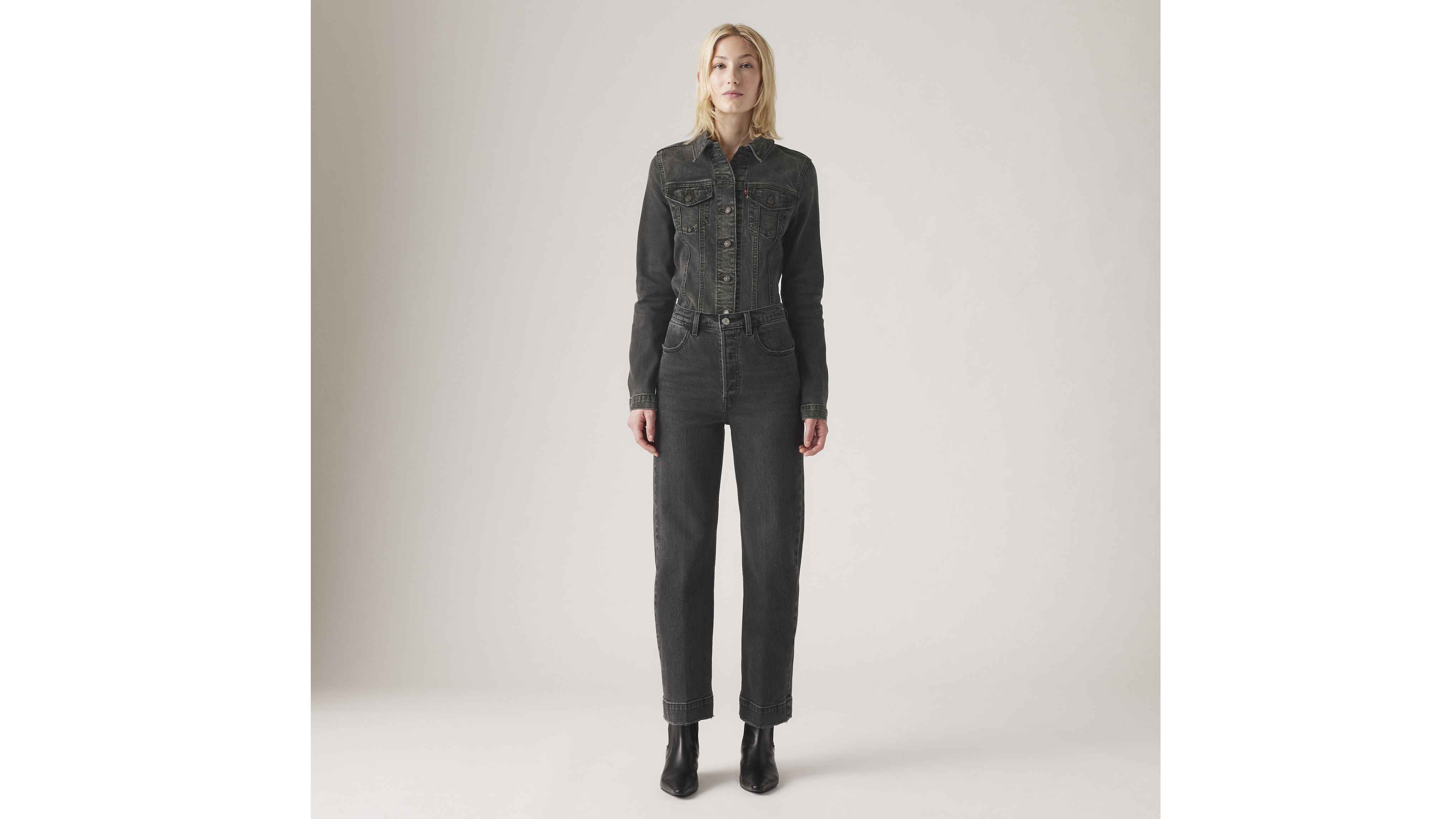 Ribcage Straight Ankle Tailored Women's Jeans 3