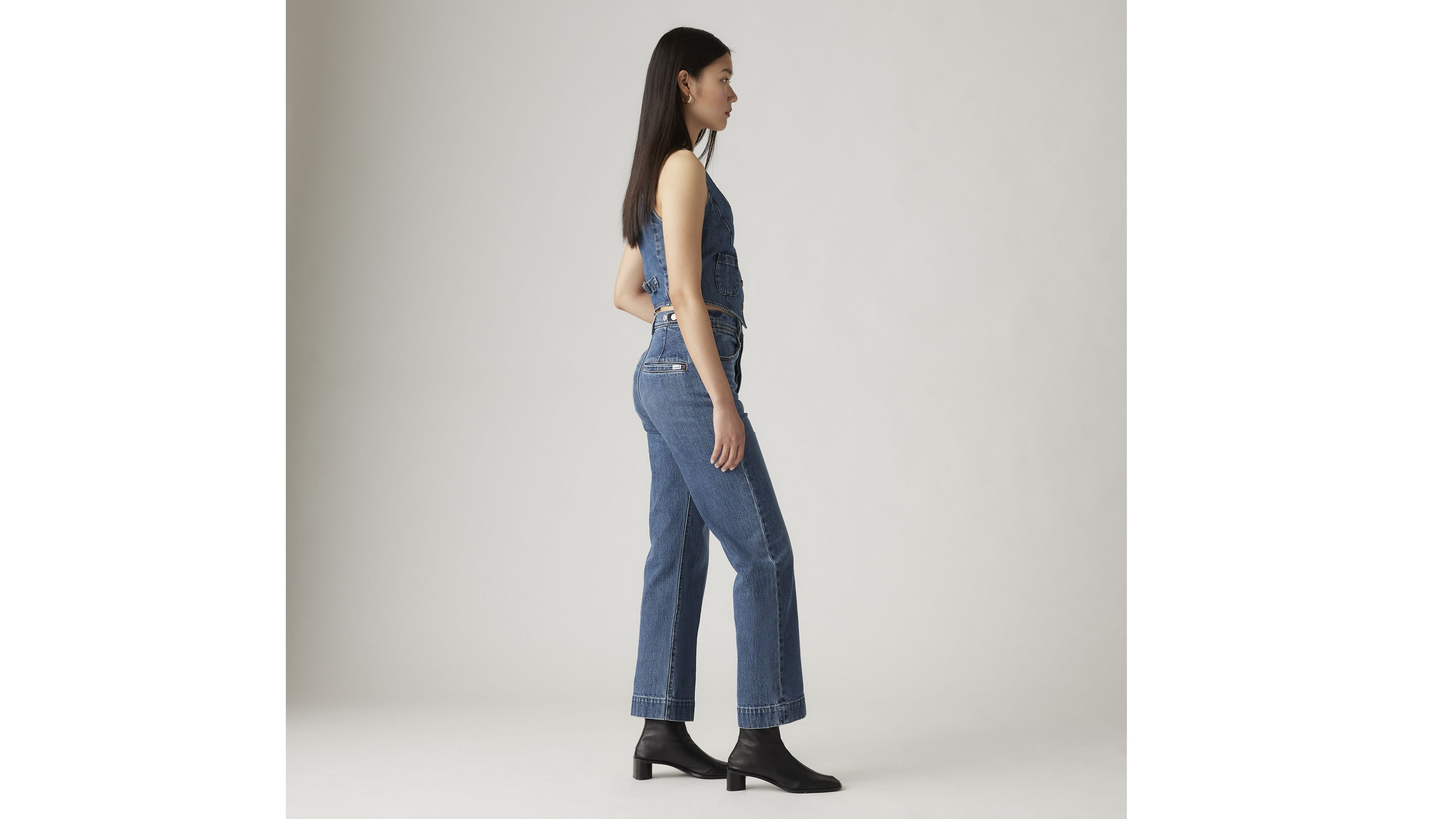 Jean Ribcage Straight tobillero Tailored 4