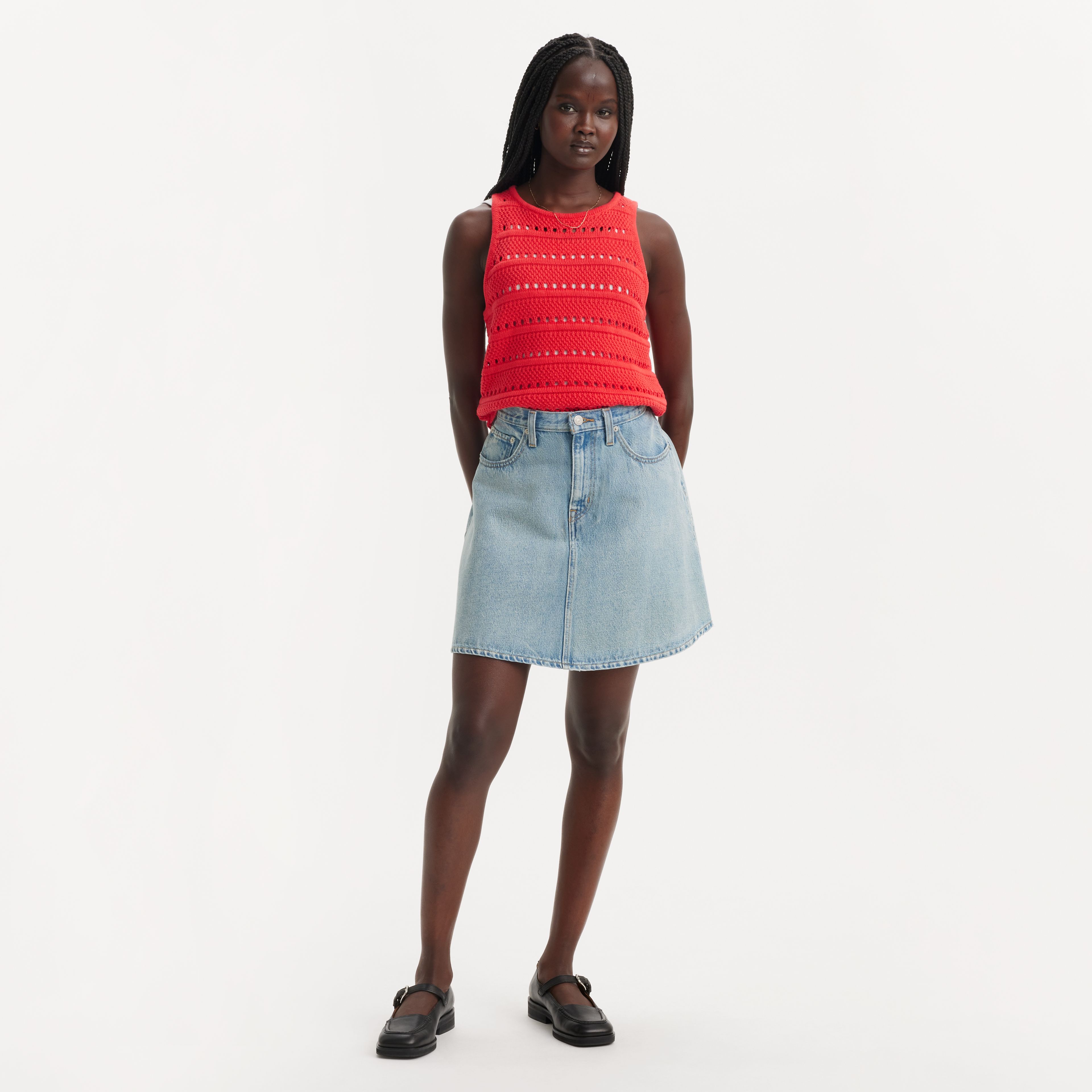 Mini Flounce Skirt