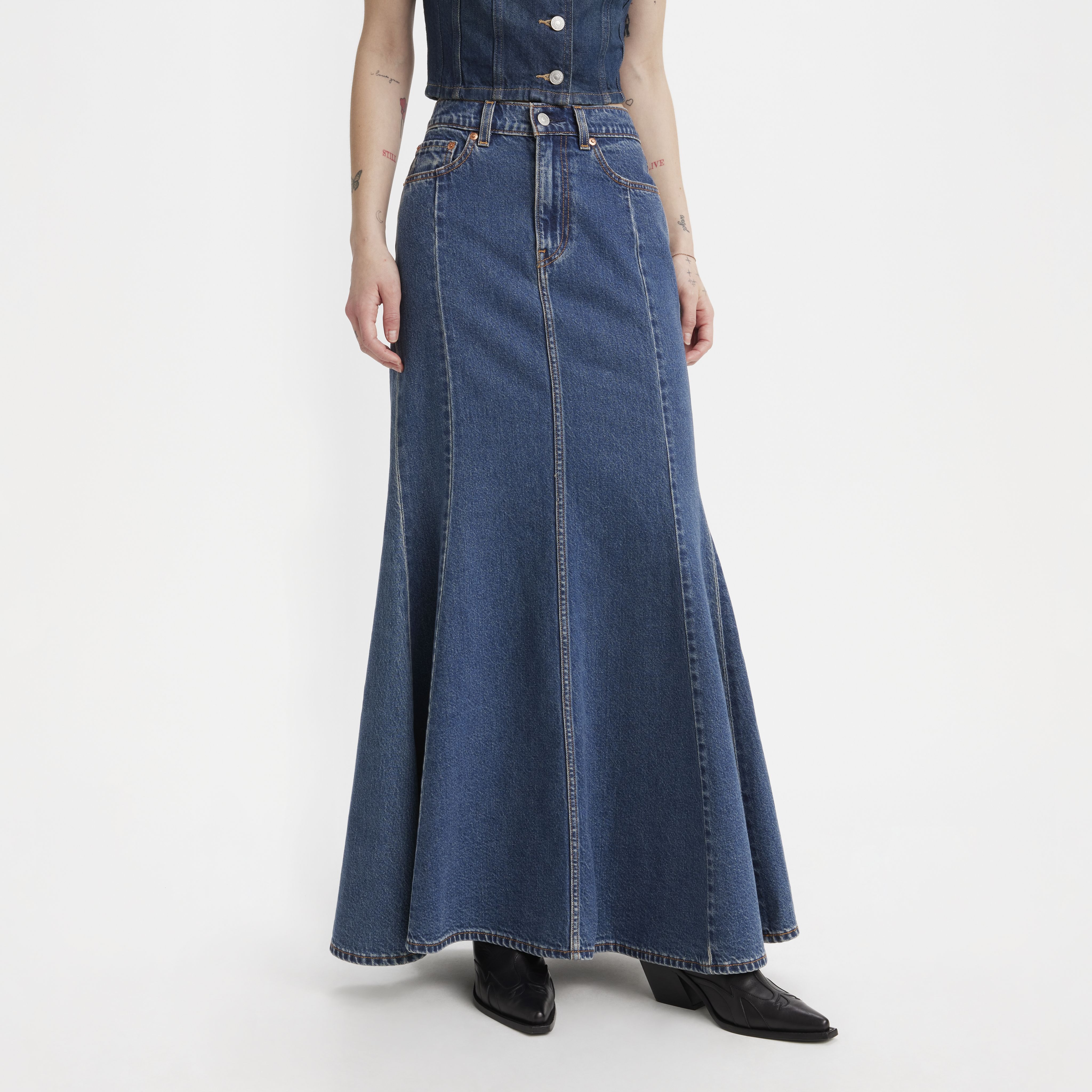 Mermaid Skirt - Dark Wash | Levi's® US
