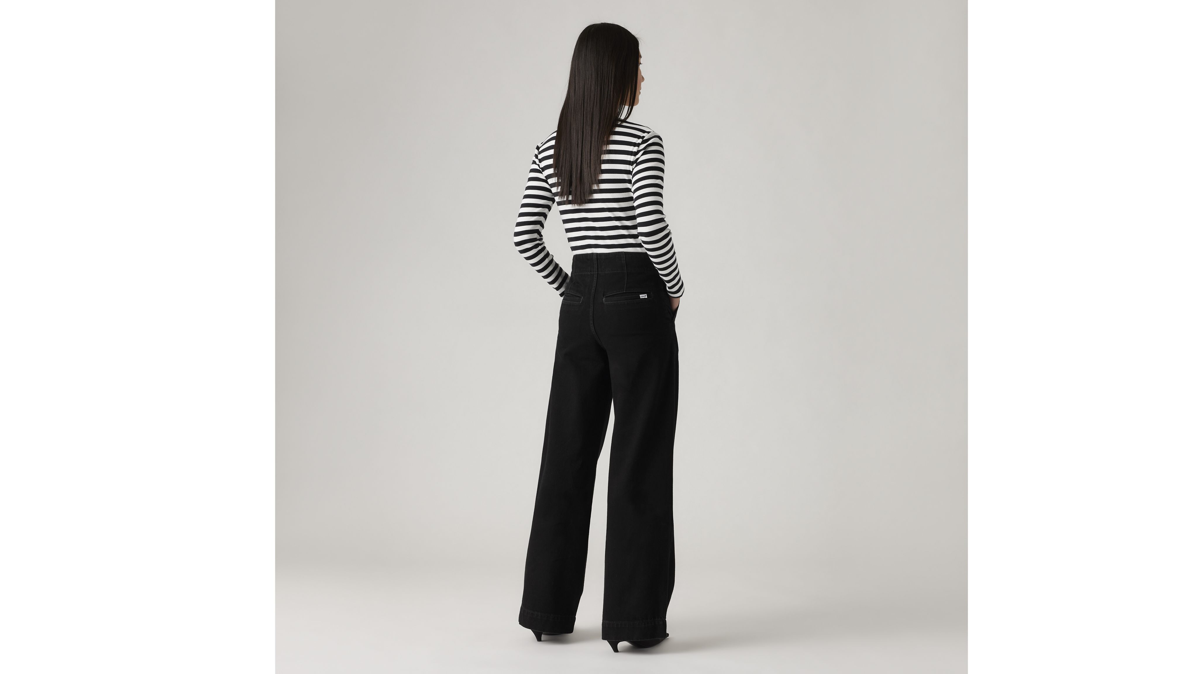 Ribcage Wide Leg Tailored Women's Jeans 3