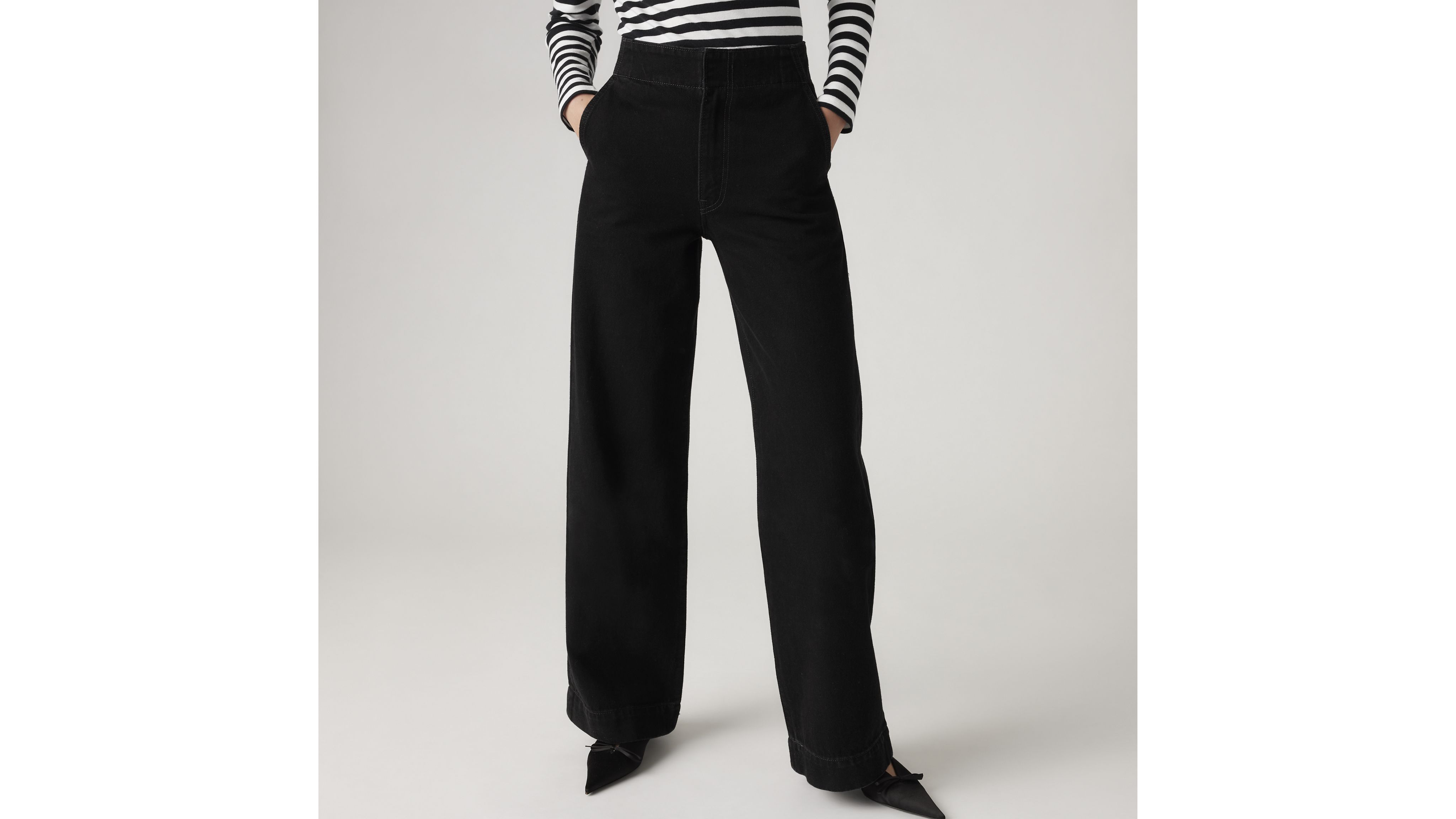Ribcage Wide Leg Tailored Women's Jeans 2