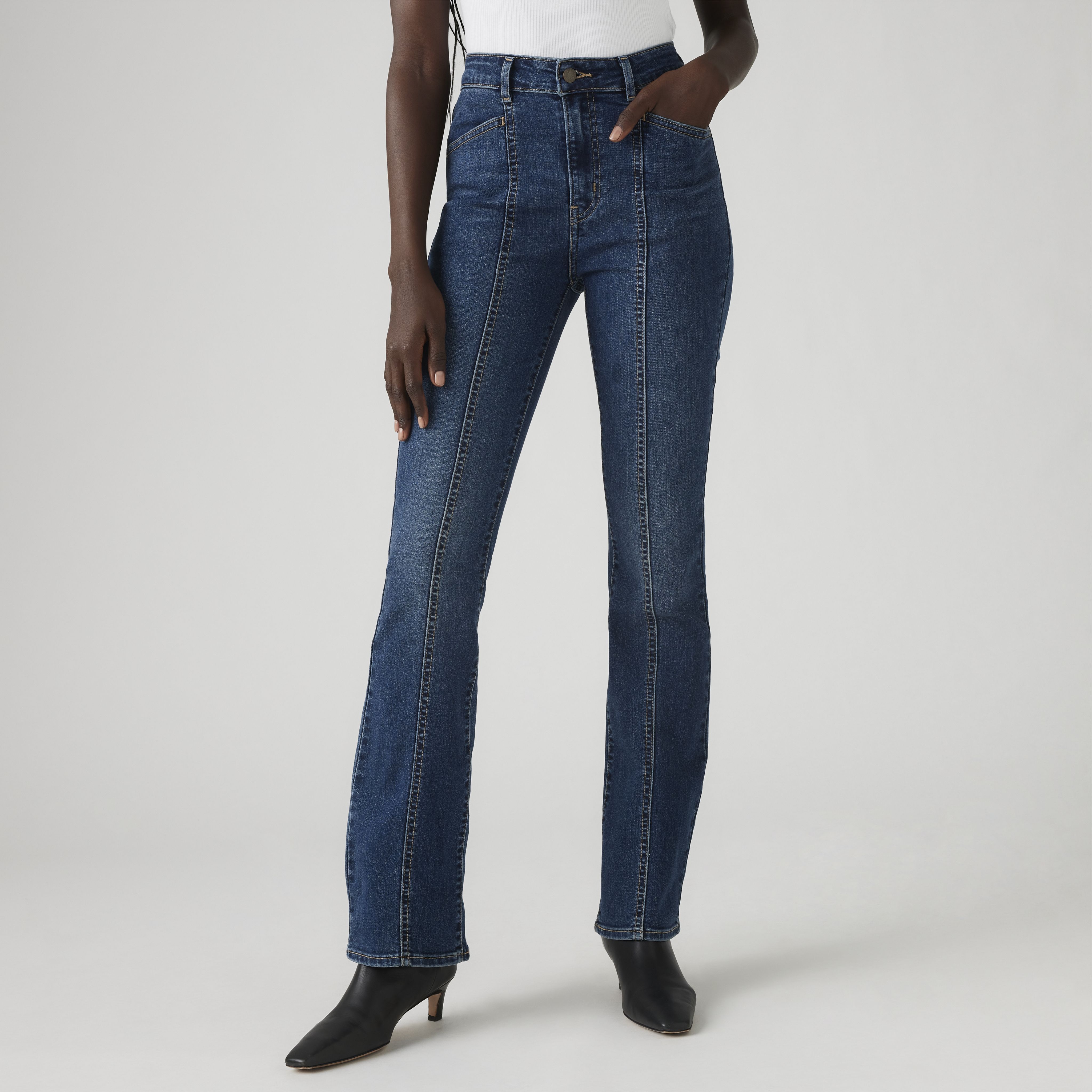 Retro 725 High Rise Bootcut Women's Jeans 2