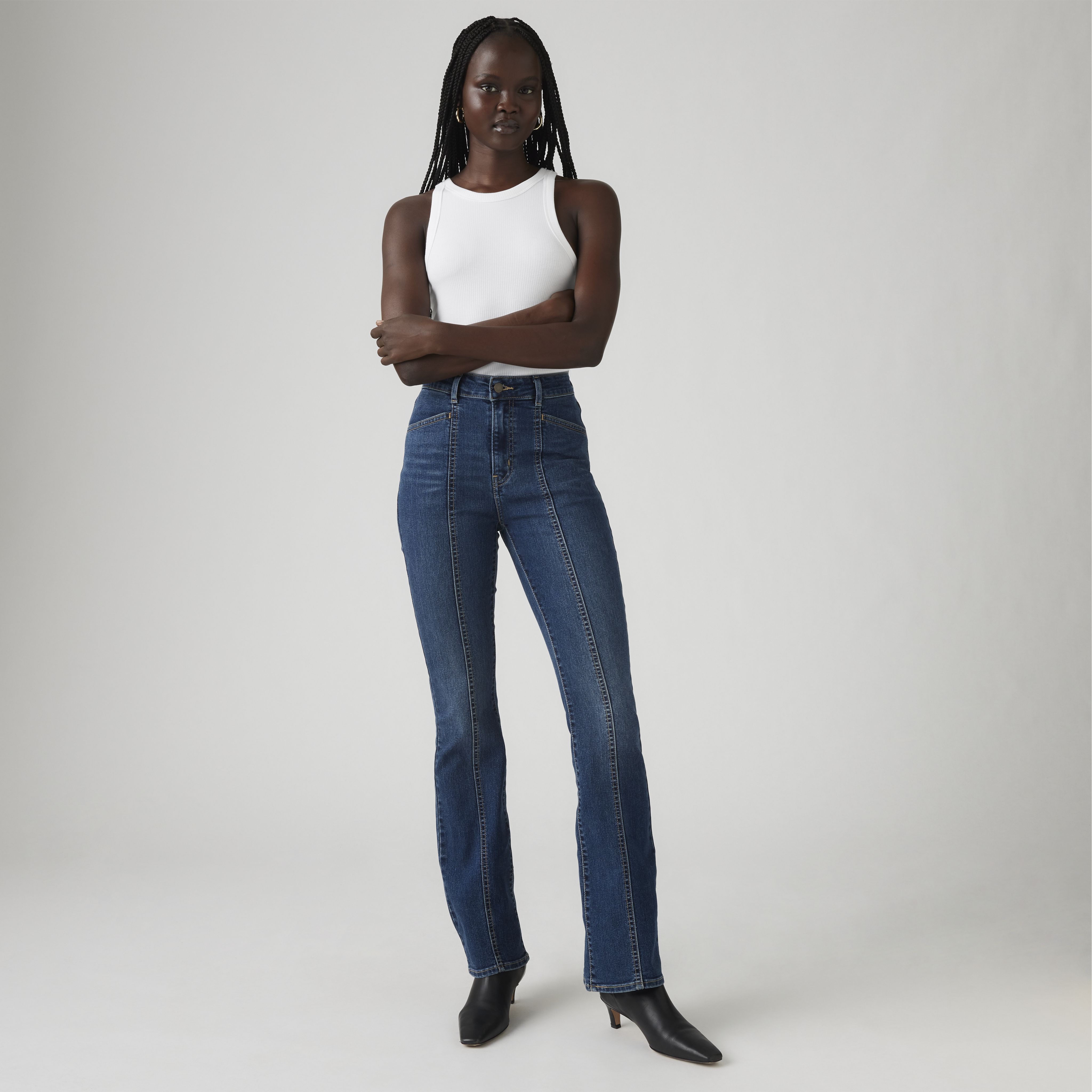Retro 725 High Rise Bootcut Women's Jeans 1