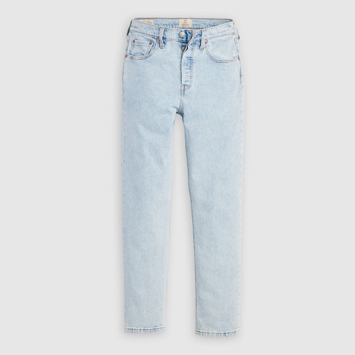 501® Crop Lightweight Jeans — Curious Dawn Lightweight - Light Wash