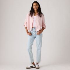 501® Crop Lightweight Jeans — Curious Dawn Lightweight - Light Wash 1