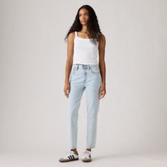 501® Crop Lightweight Jeans — Curious Dawn Lightweight - Light Wash 5