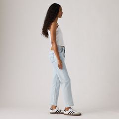 501® Crop Lightweight Jeans — Curious Dawn Lightweight - Light Wash 4