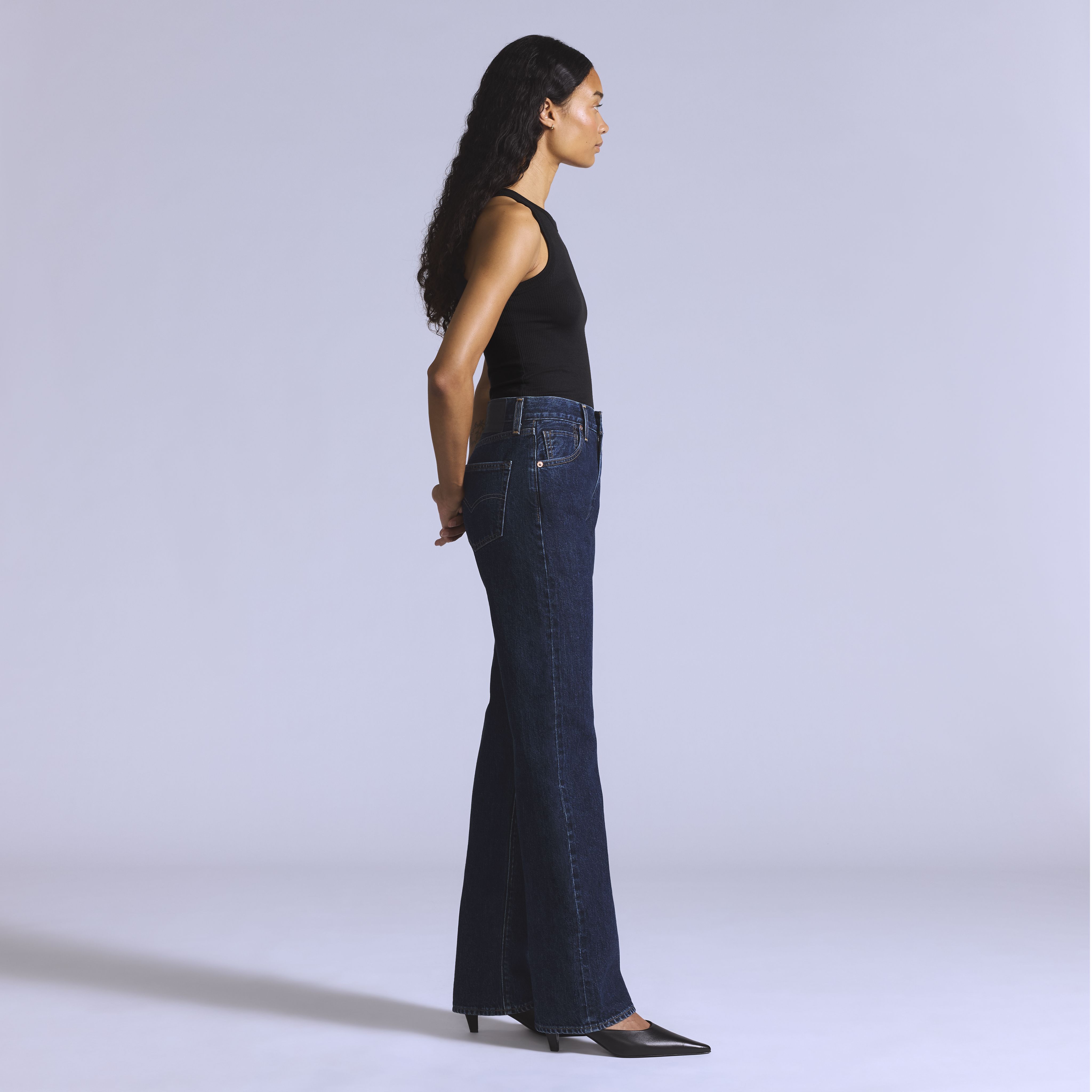 Japanese Selvedge Plank Straight Fit Women's Jeans 4