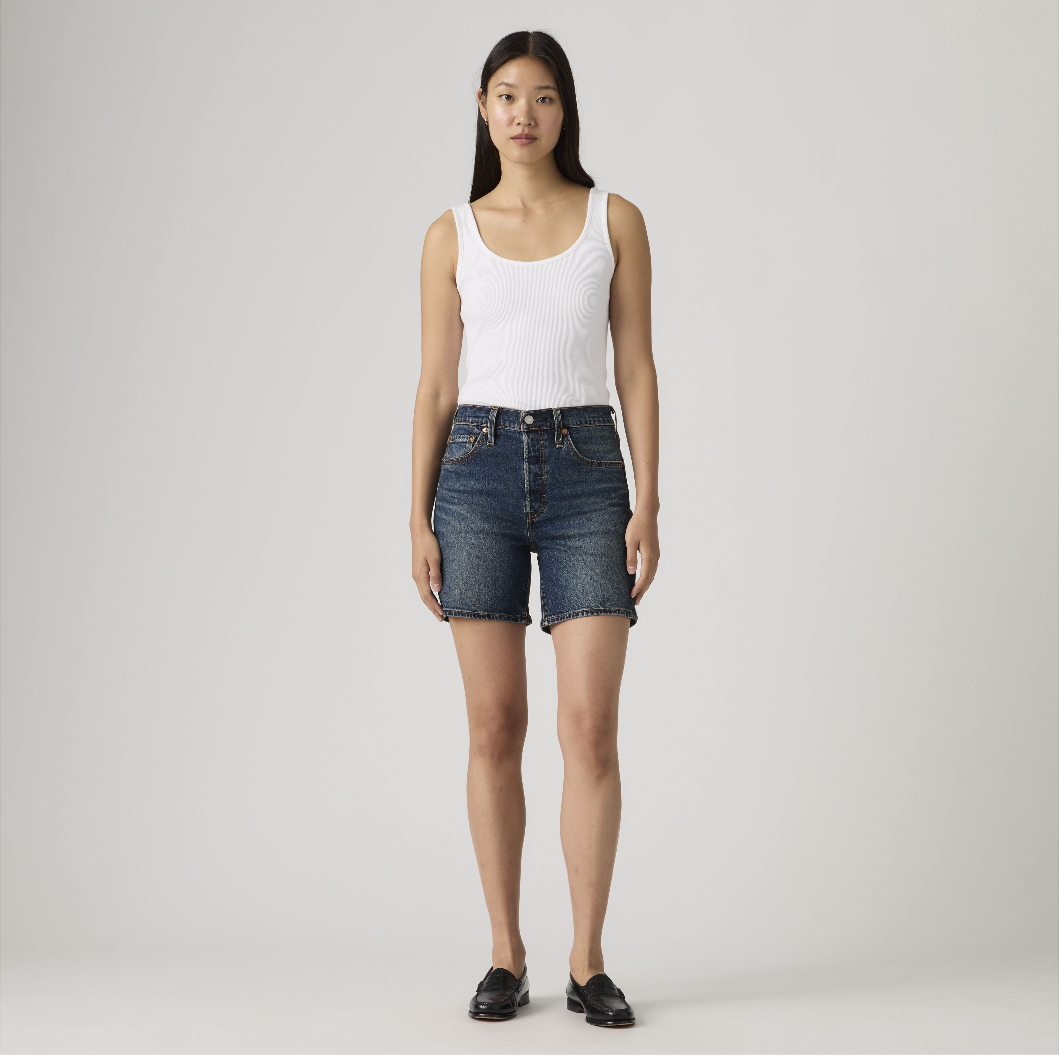Mid-Thigh Women's Shorts 15