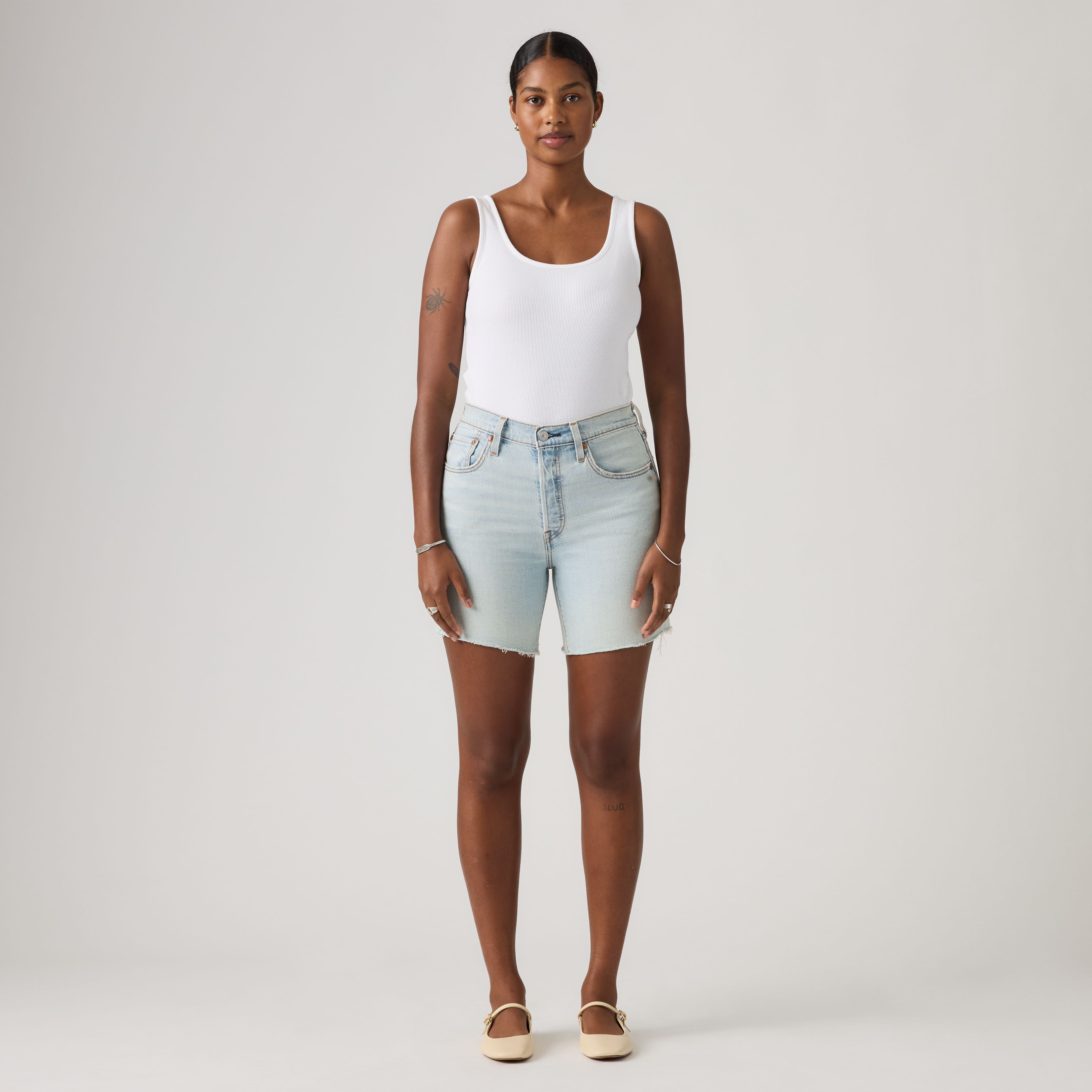 501® Original Fit Mid-Thigh Lightweight Women's Shorts