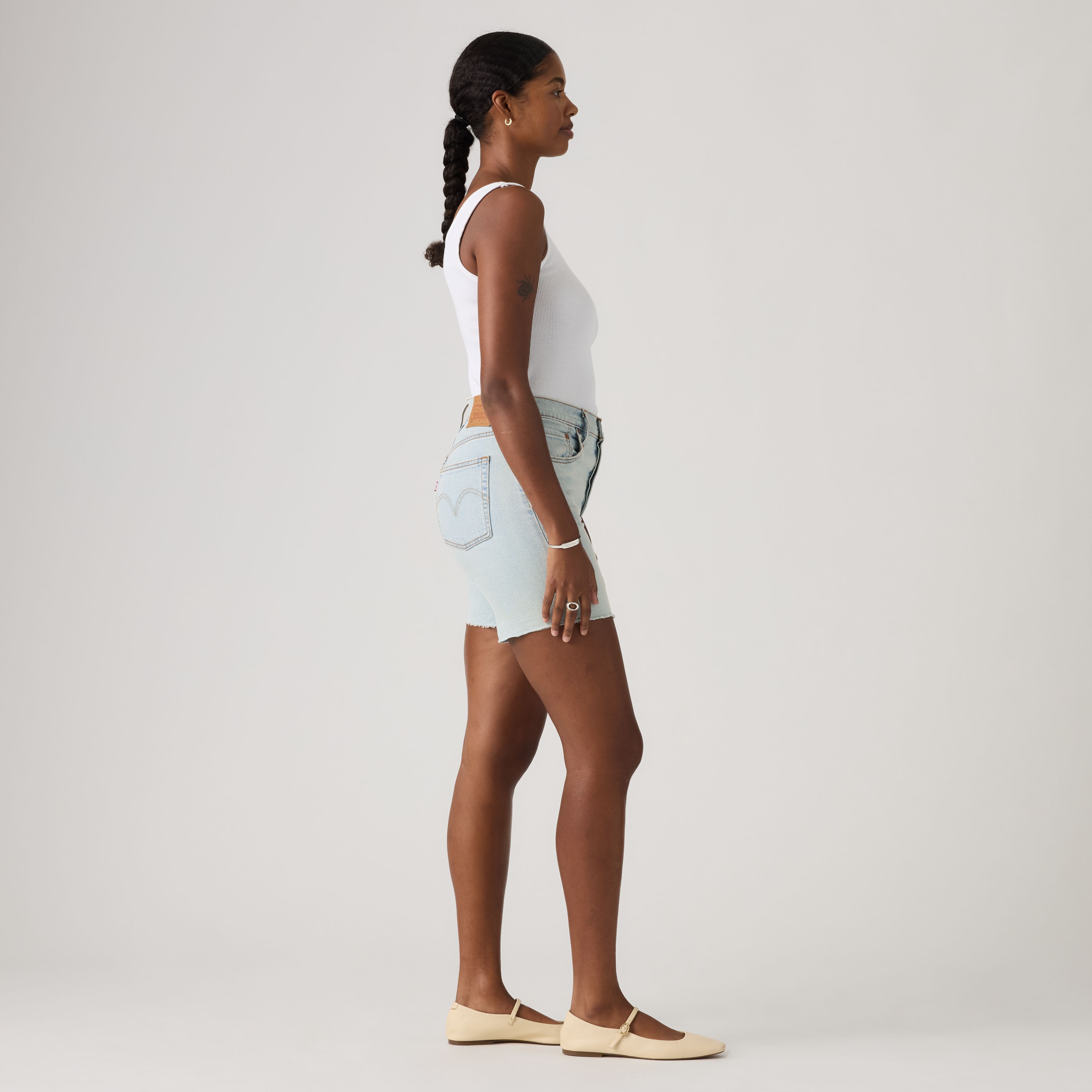 501® Original Fit Mid-Thigh Lightweight Women's Shorts