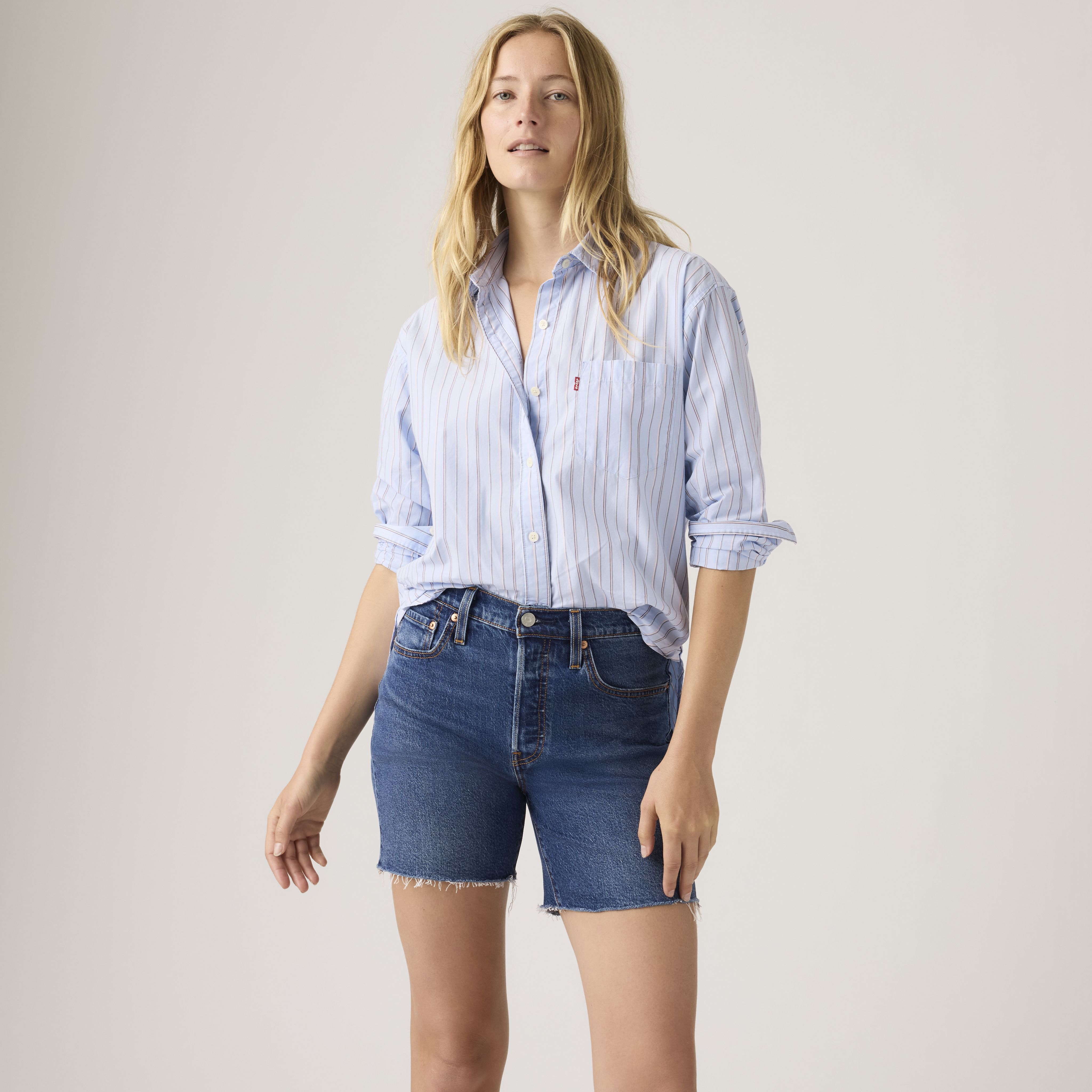 501® Original Fit Mid-Thigh Lightweight Women's Shorts 1