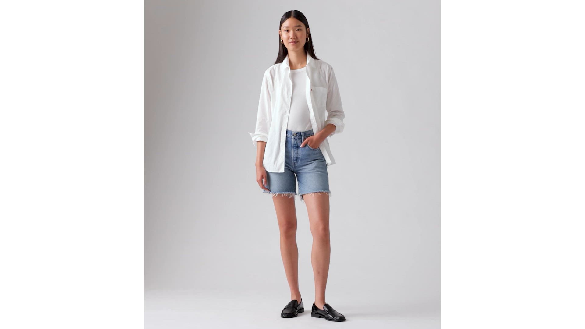 Mid-Thigh Women's Shorts 1