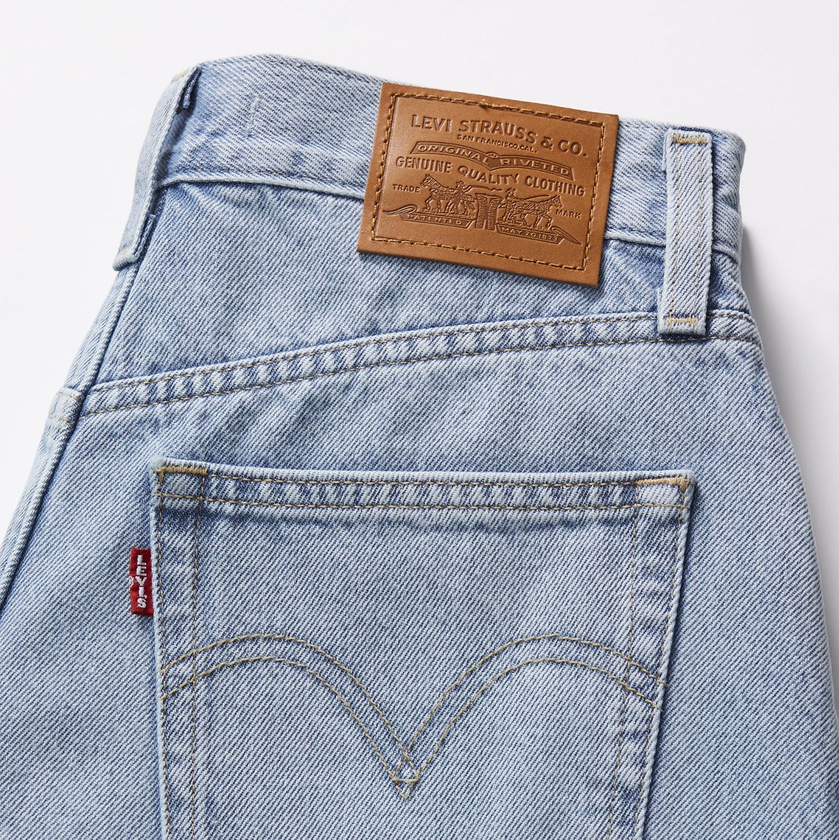 High Rise Baggy Women's Shorts — Far and Wide - Medium Wash