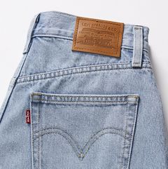 High Rise Baggy Women's Shorts — Far and Wide - Medium Wash 7