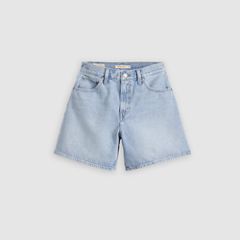 High Rise Baggy Women's Shorts — Far and Wide - Medium Wash 6