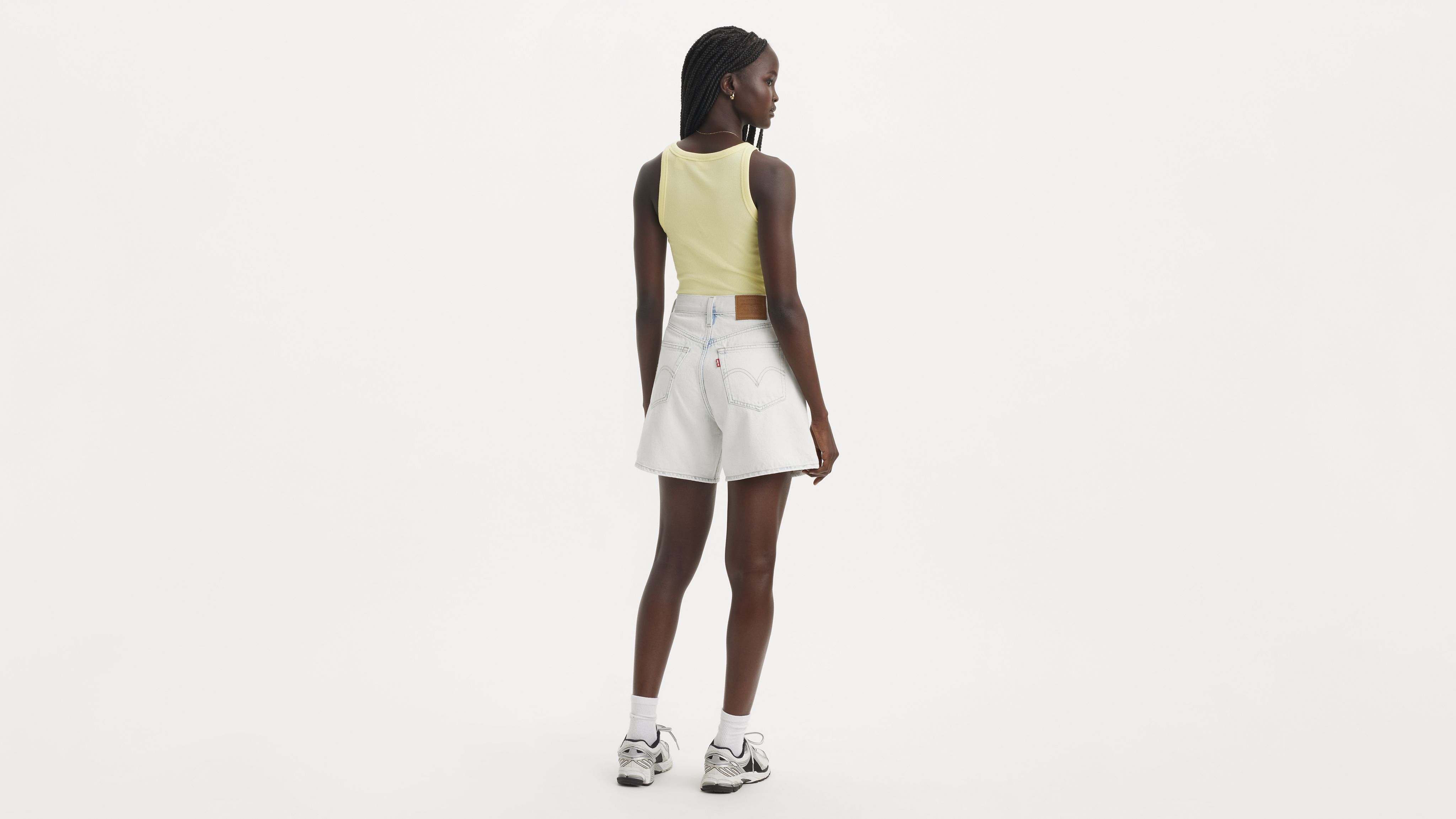 High Rise Baggy Women's Shorts 3