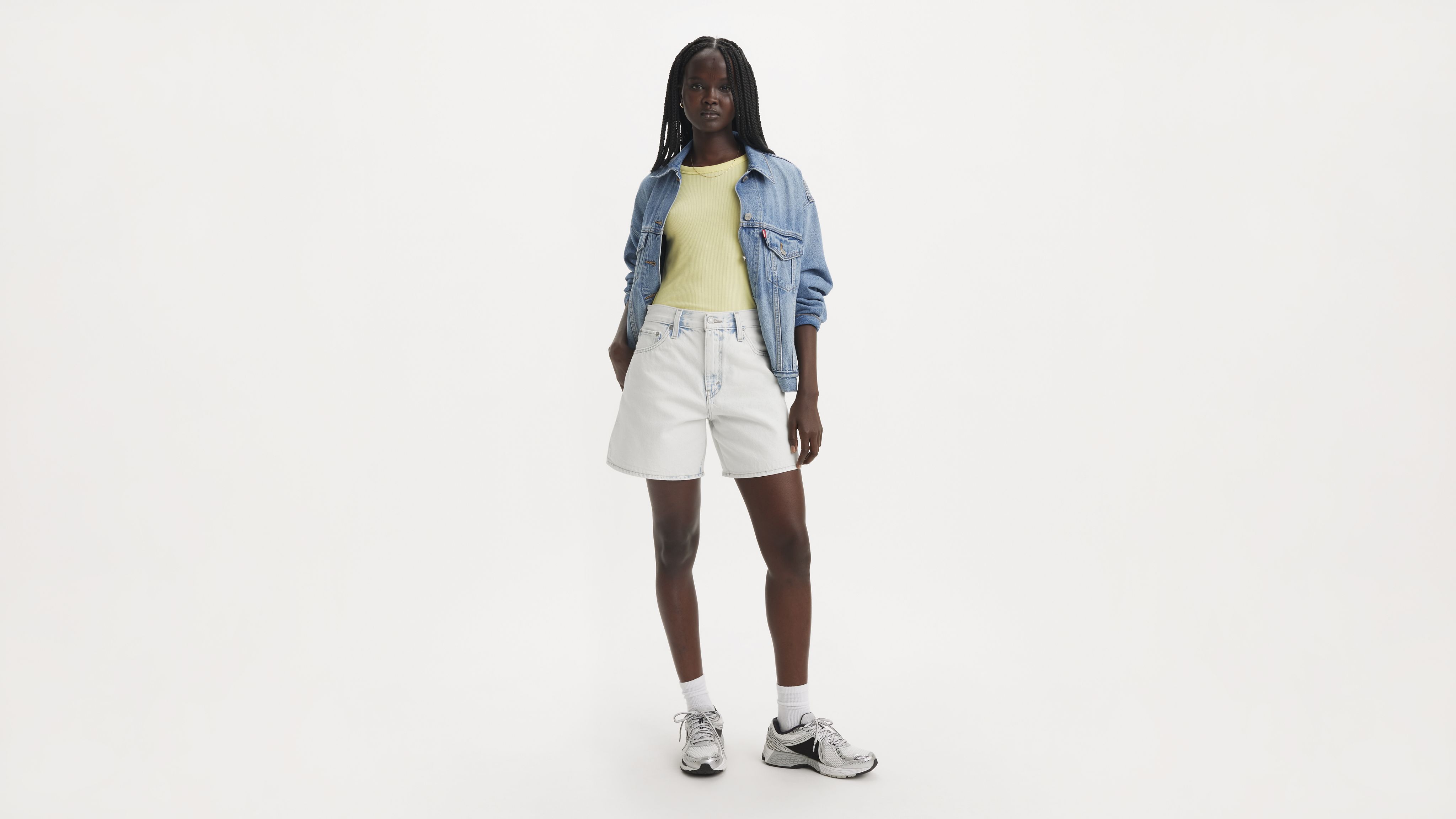 High Rise Baggy Women's Shorts 1