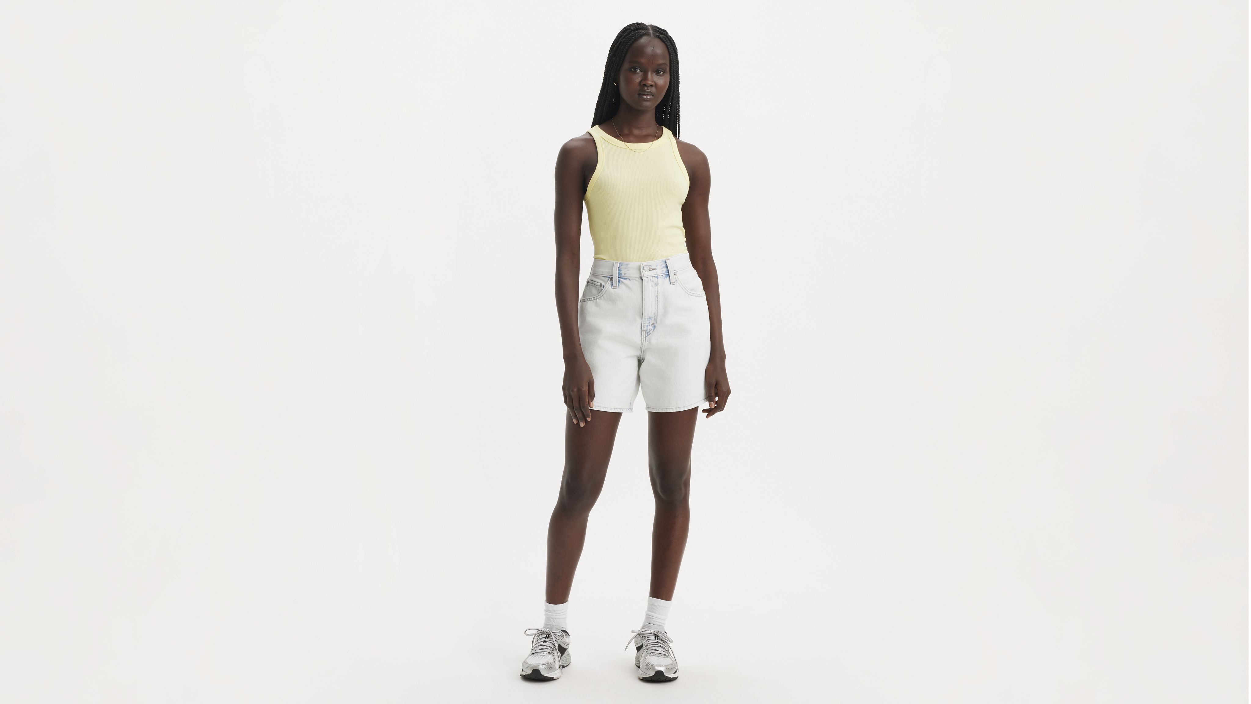 High Rise Baggy Women's Shorts 5