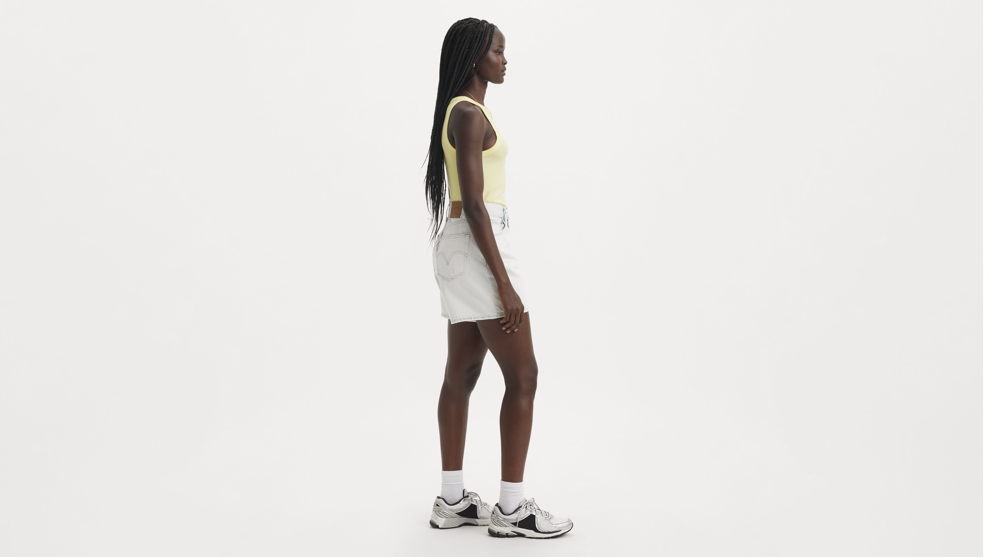 High Rise Baggy Women's Shorts 4
