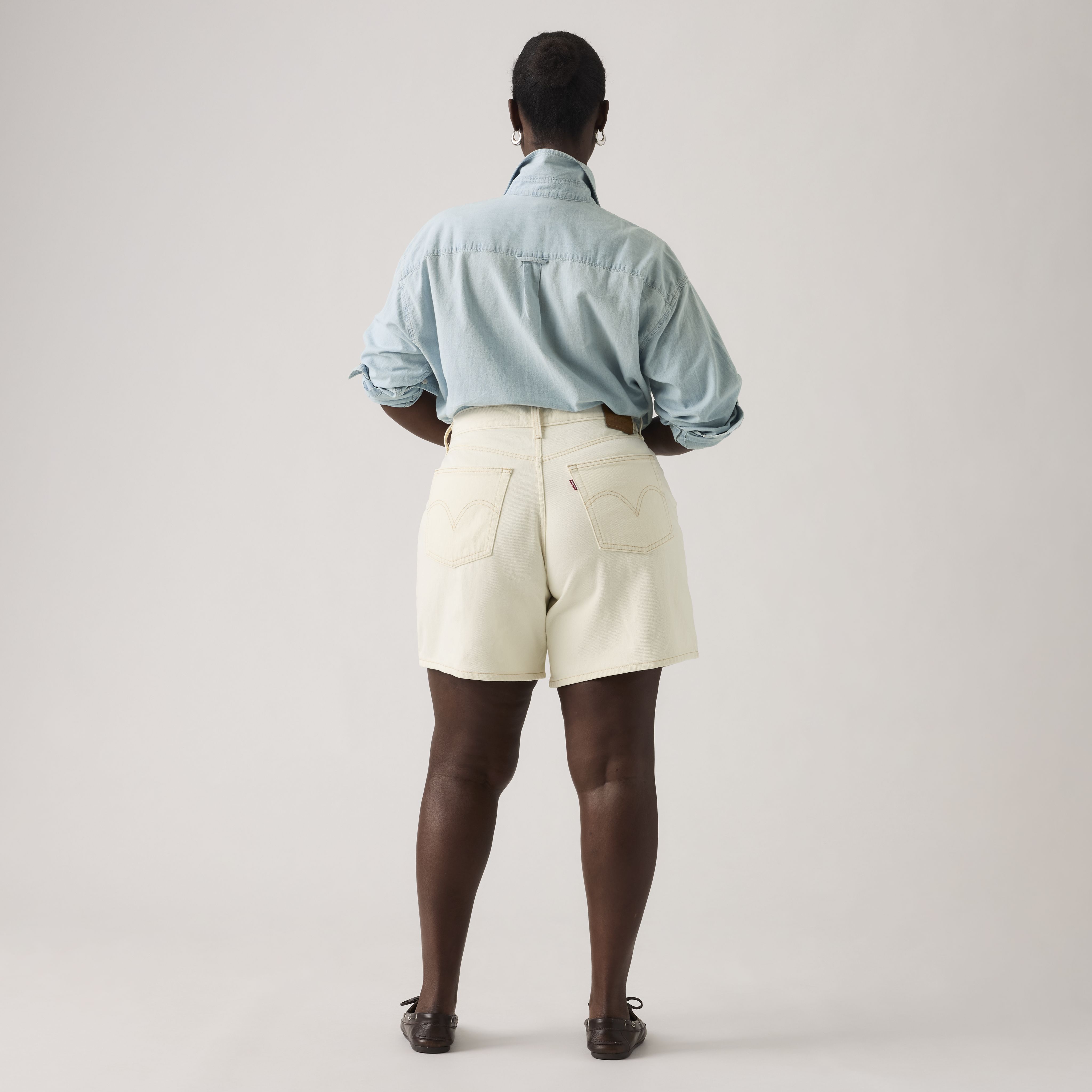 High Rise Baggy Women's Shorts 12