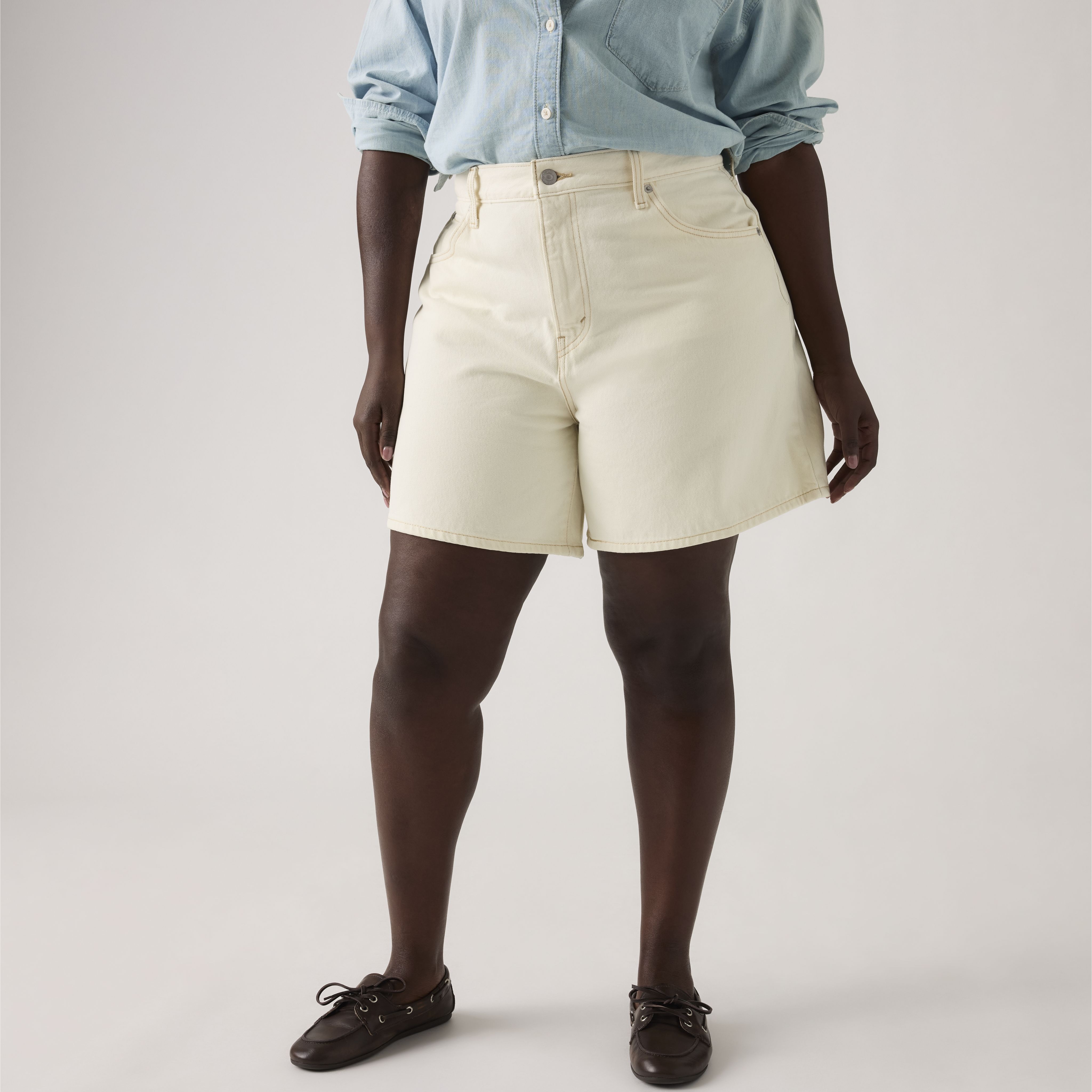 High Rise Baggy Women's Shorts 9