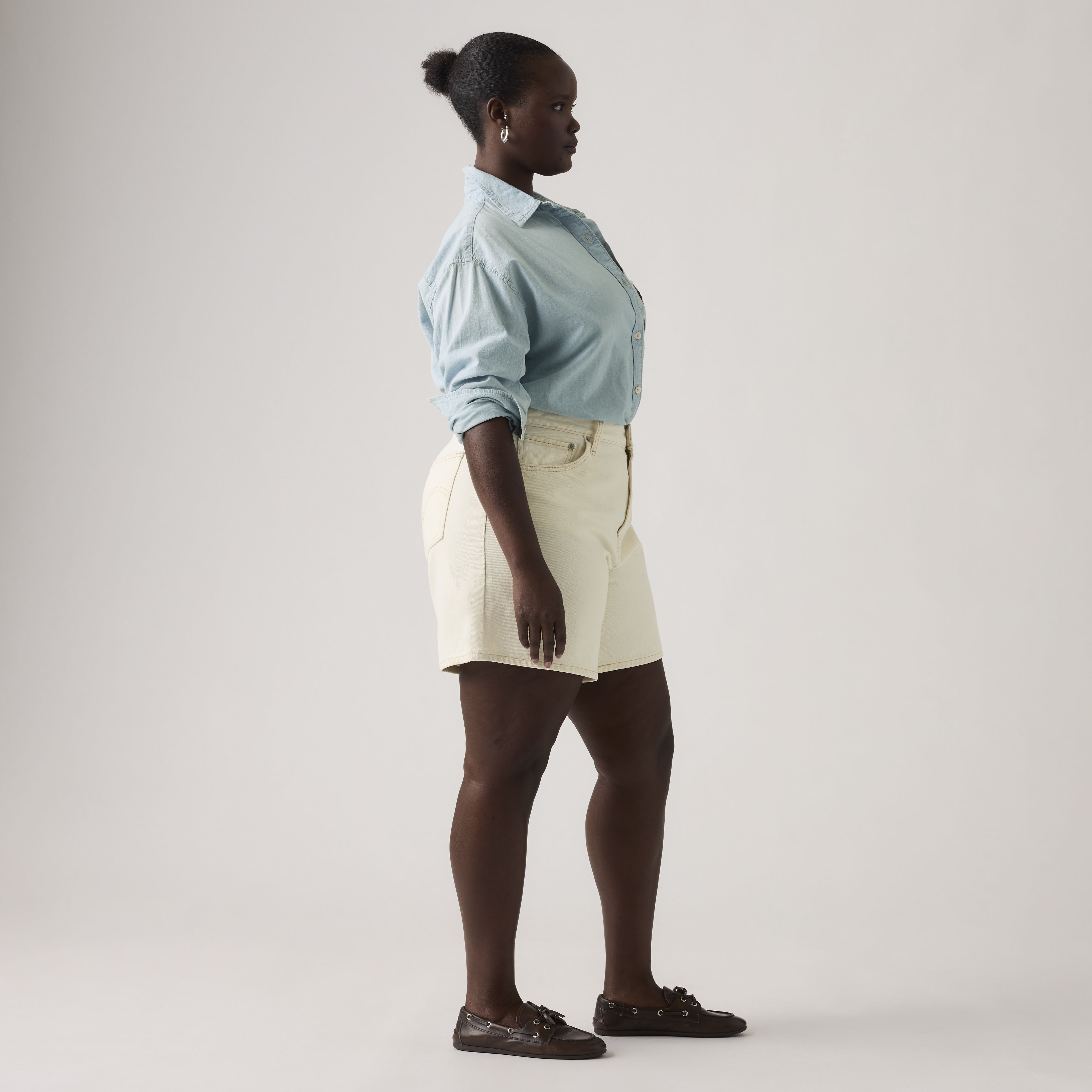 High Rise Baggy Women's Shorts 10