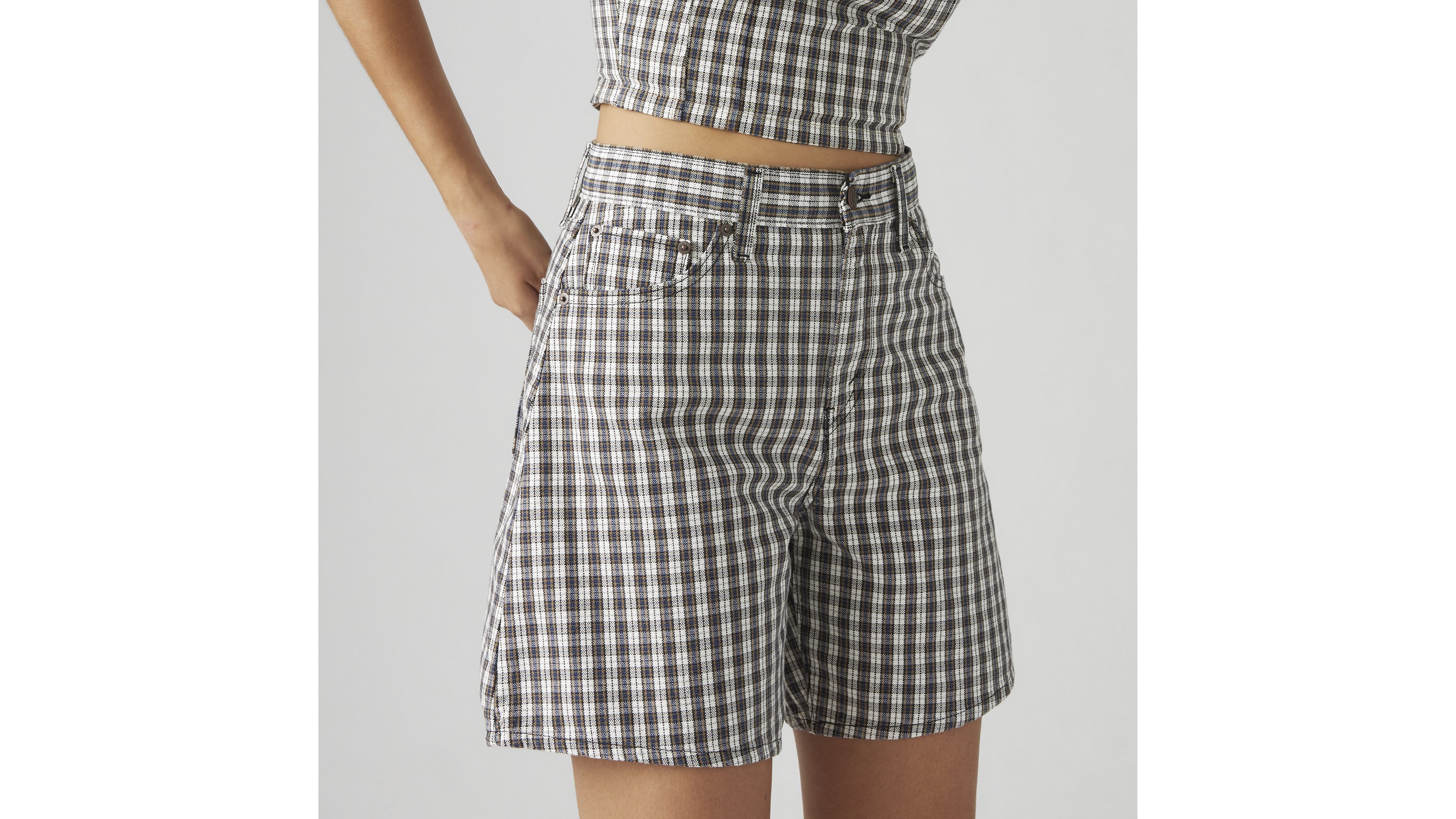 High Rise Baggy Women's Shorts 2