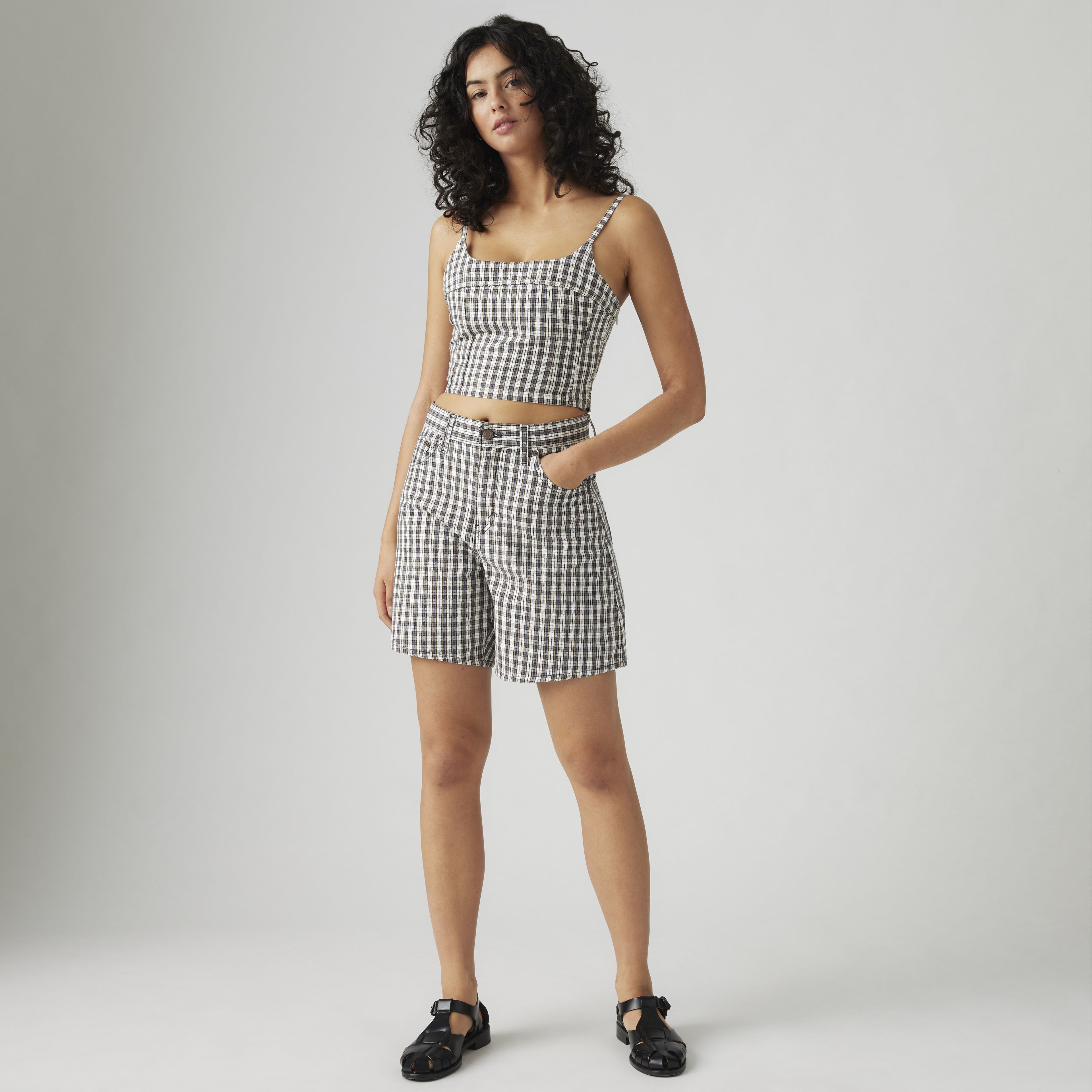 High Rise Baggy Women's Shorts