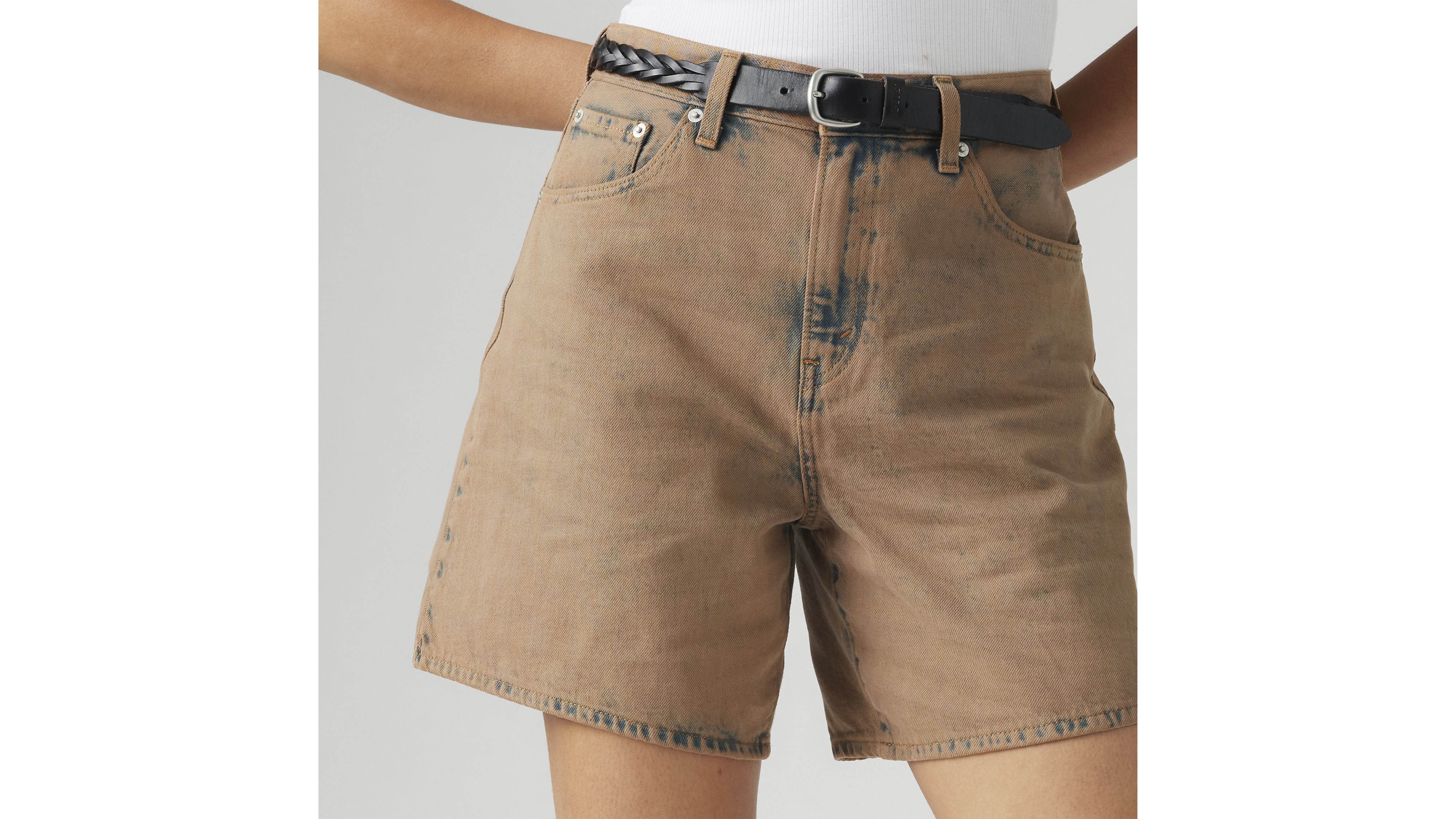 High Rise Baggy Women's Shorts 2