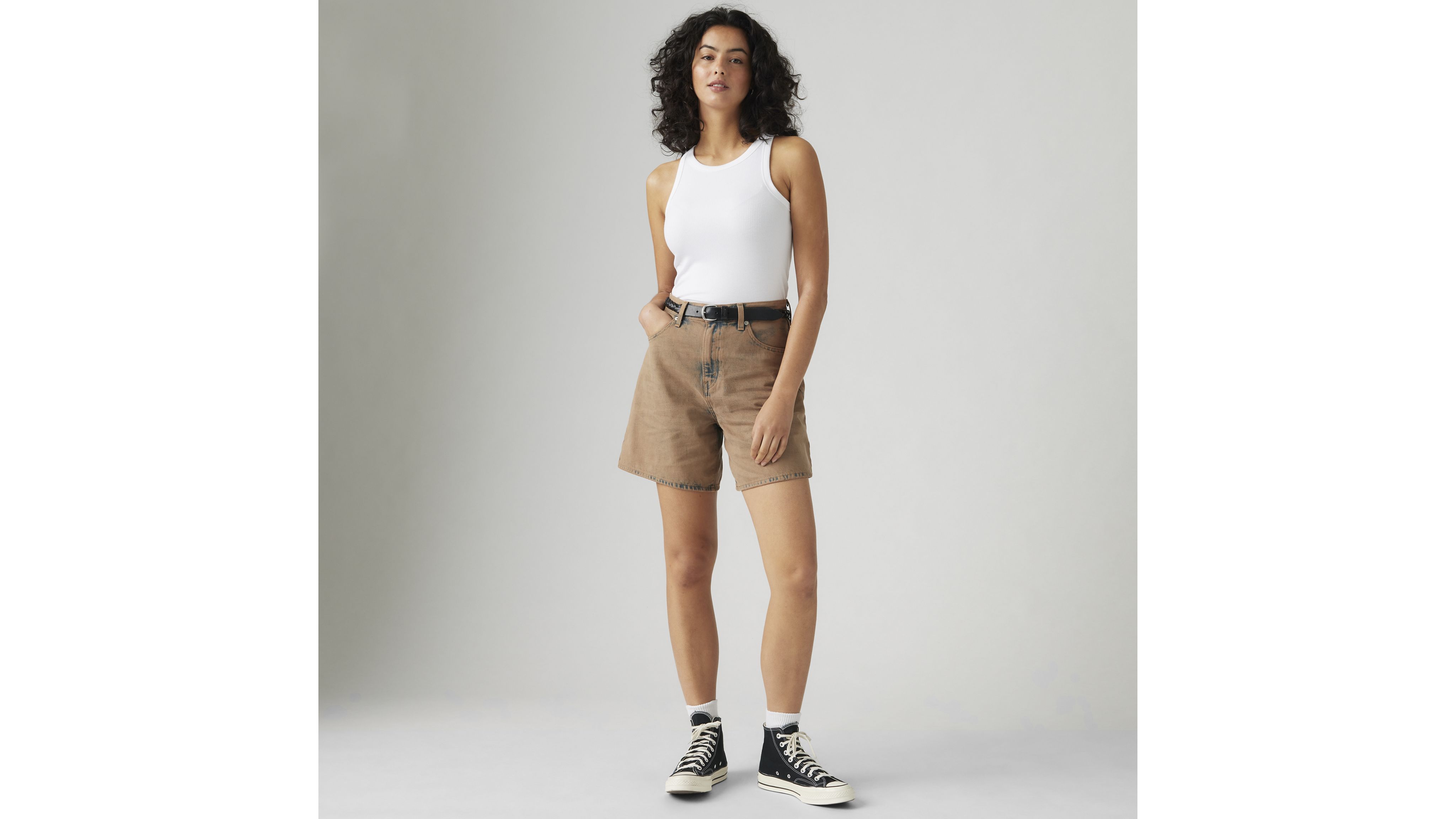 High Rise Baggy Women's Shorts 1