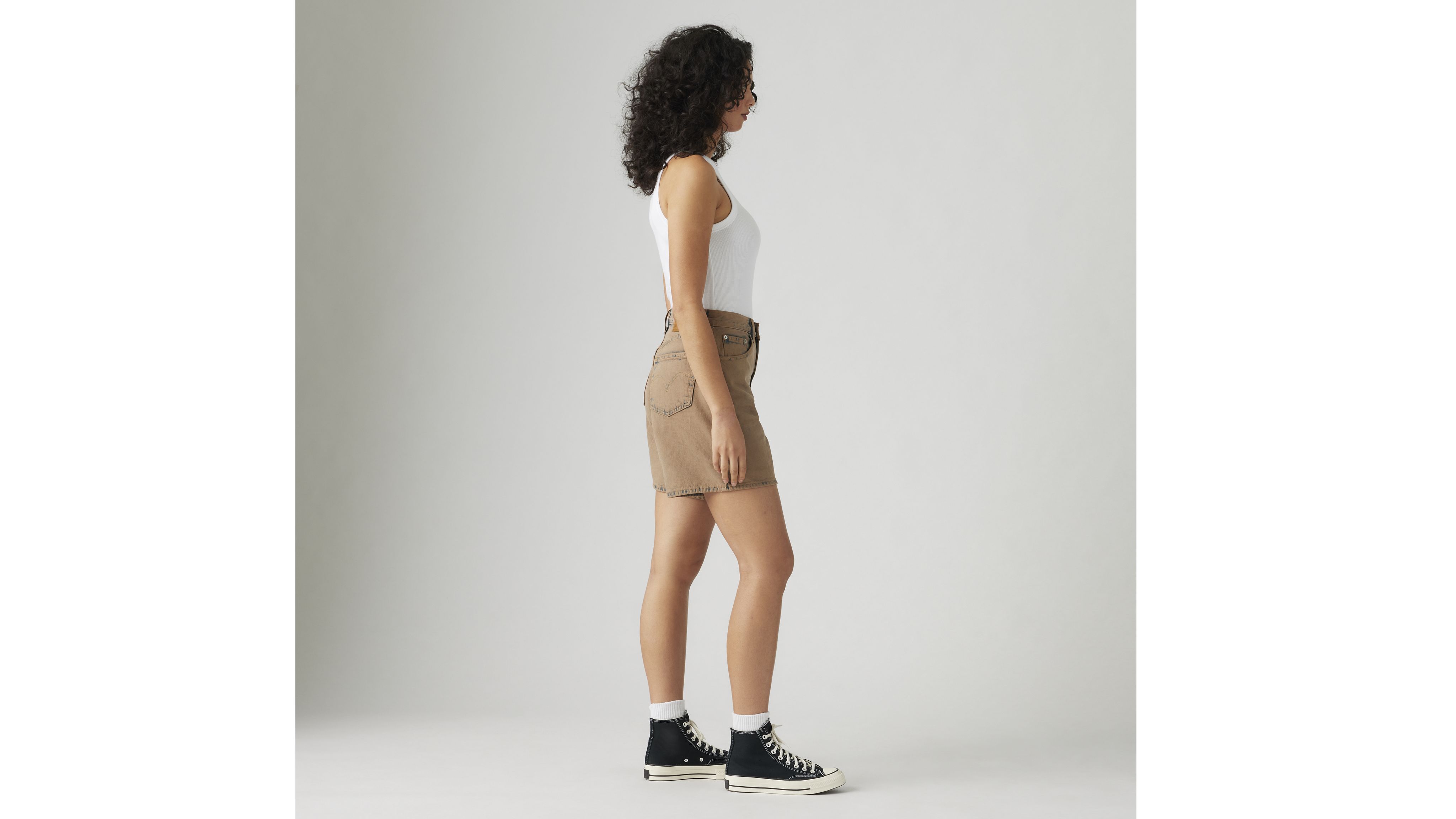 High Rise Baggy Women's Shorts 4