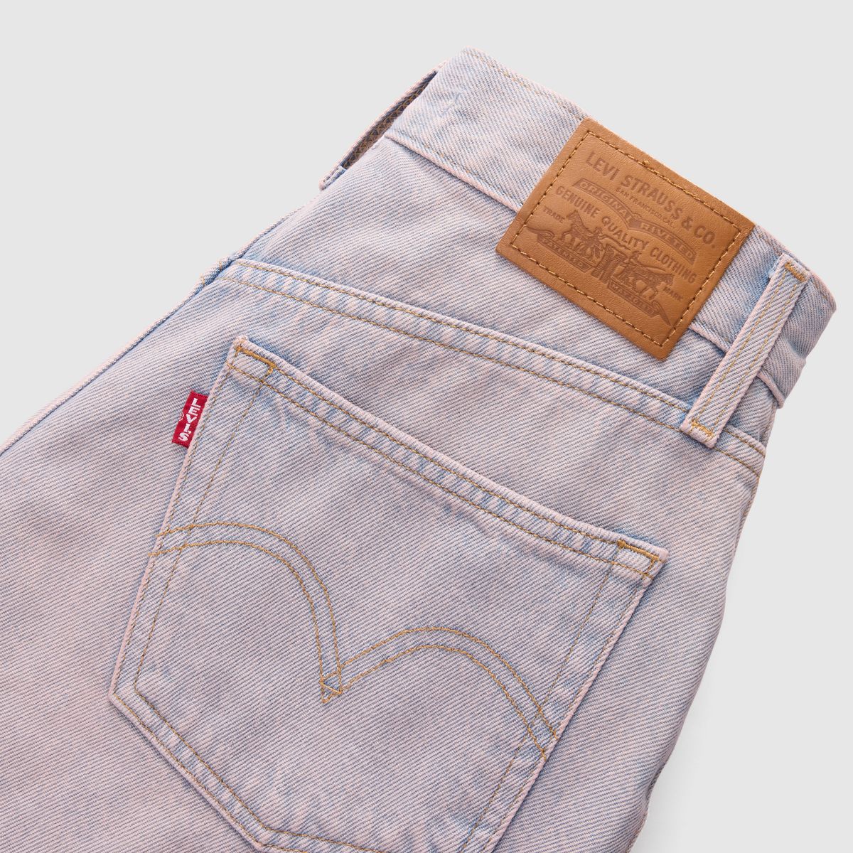 High Rise Baggy Women's Shorts — Rose Up - Pink