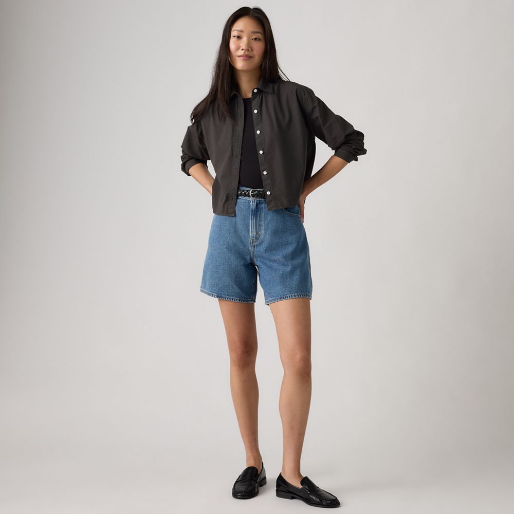 High Rise Baggy Lightweight Women's Shorts