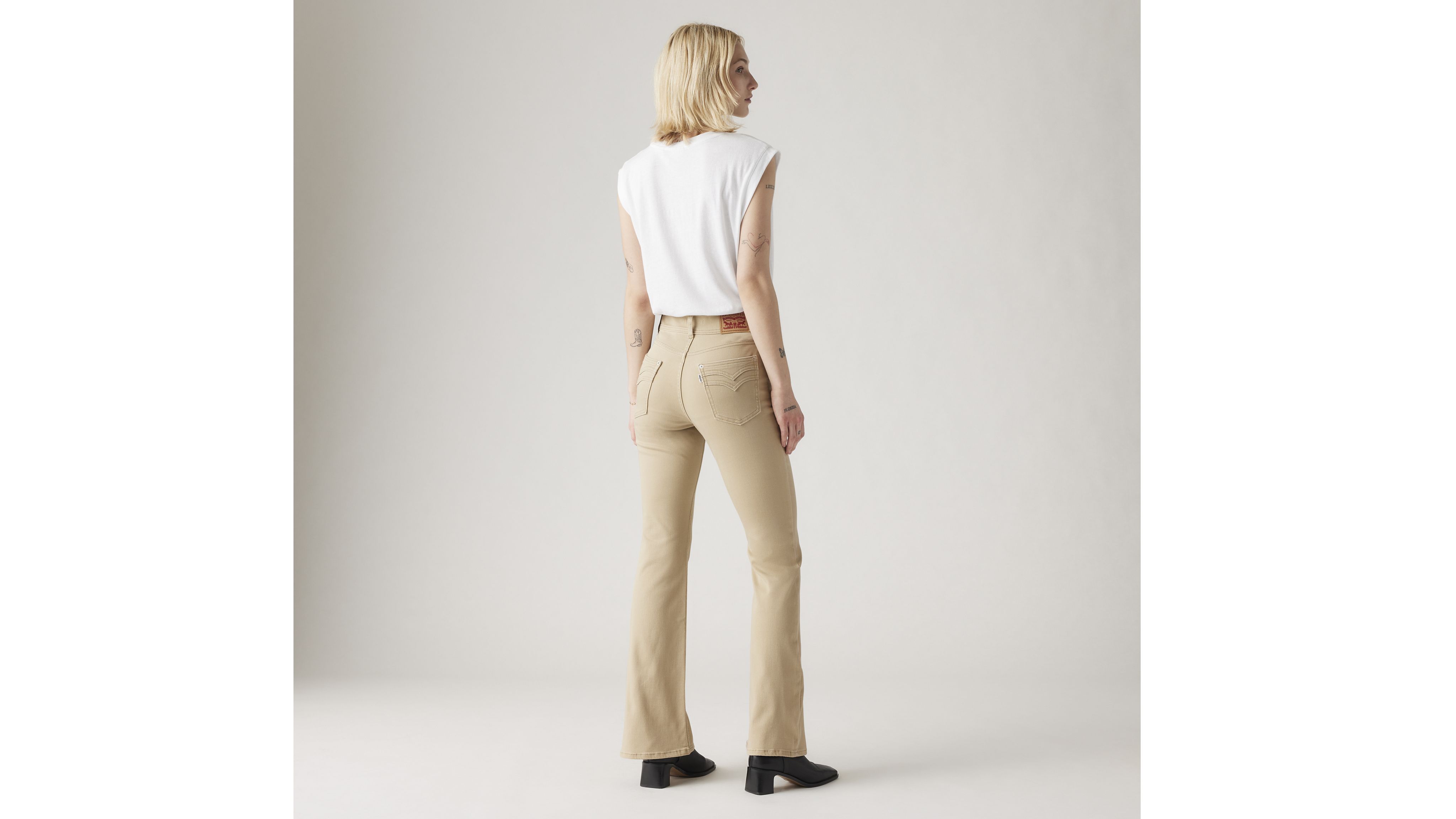 Retro 726 High Rise Flare Women's Jeans 3