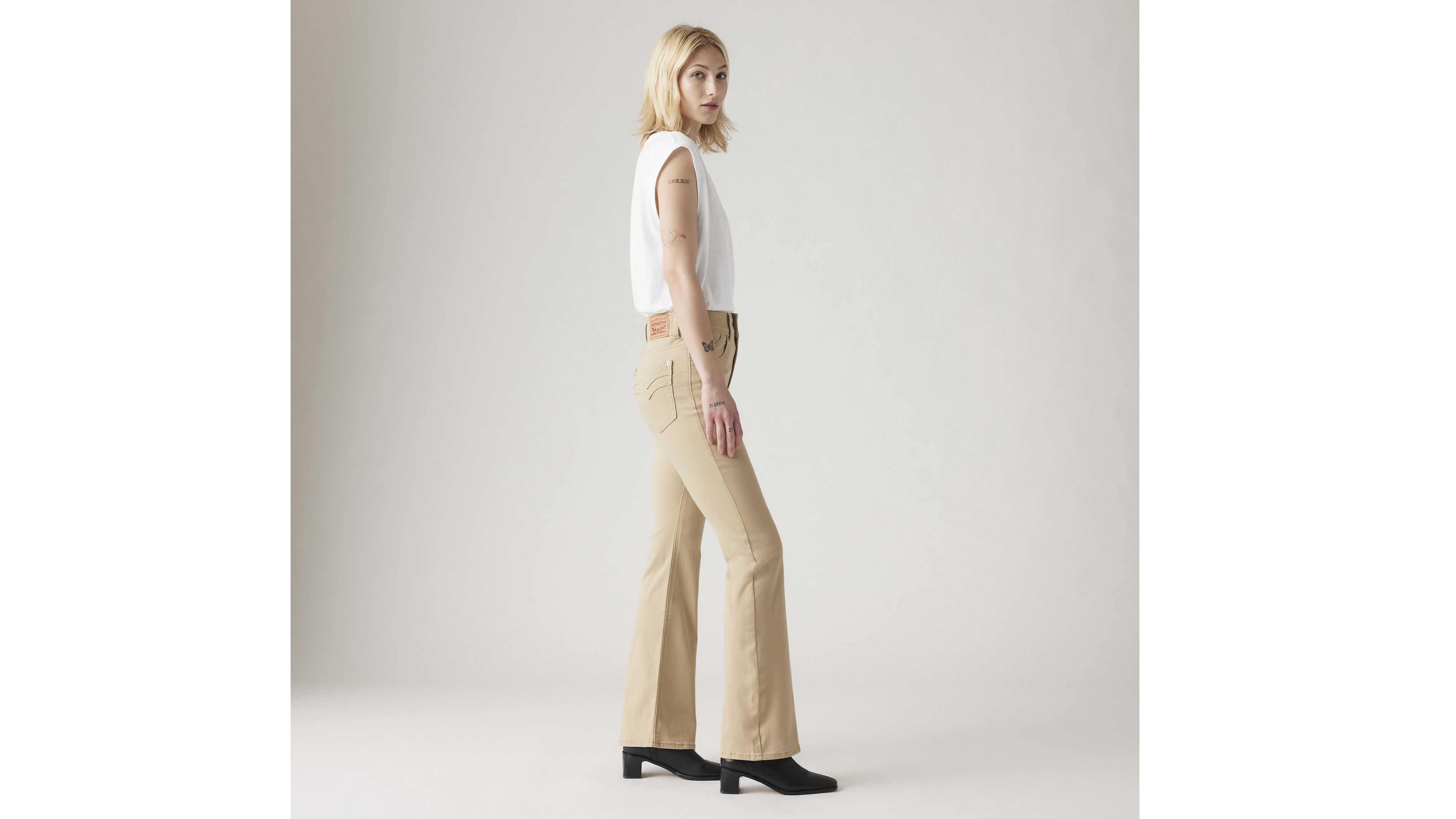 Retro 726 High Rise Flare Women's Jeans 2