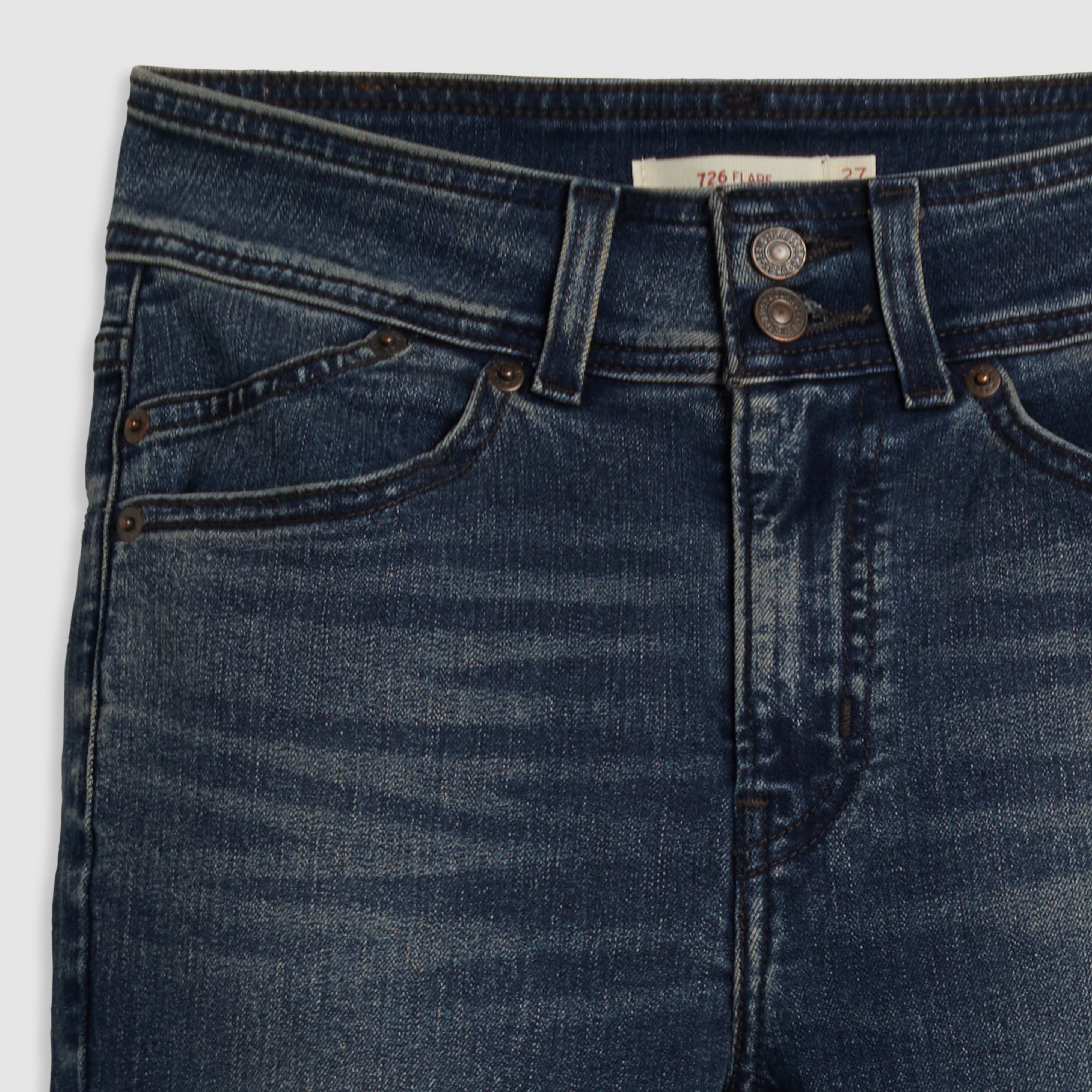 Retro 726 High Rise Flare Women's Jeans 8