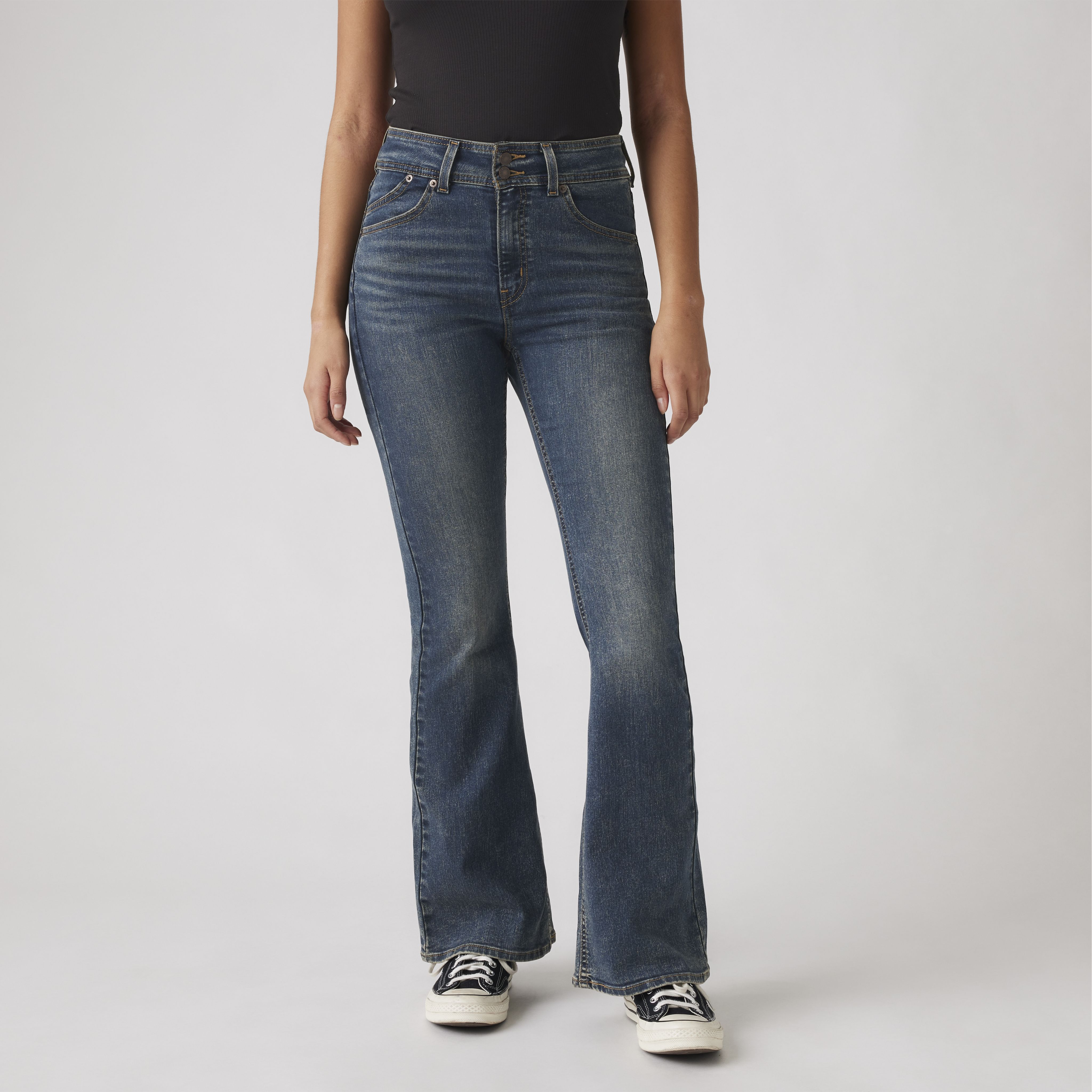 Retro 726 High Rise Flare Women's Jeans 2