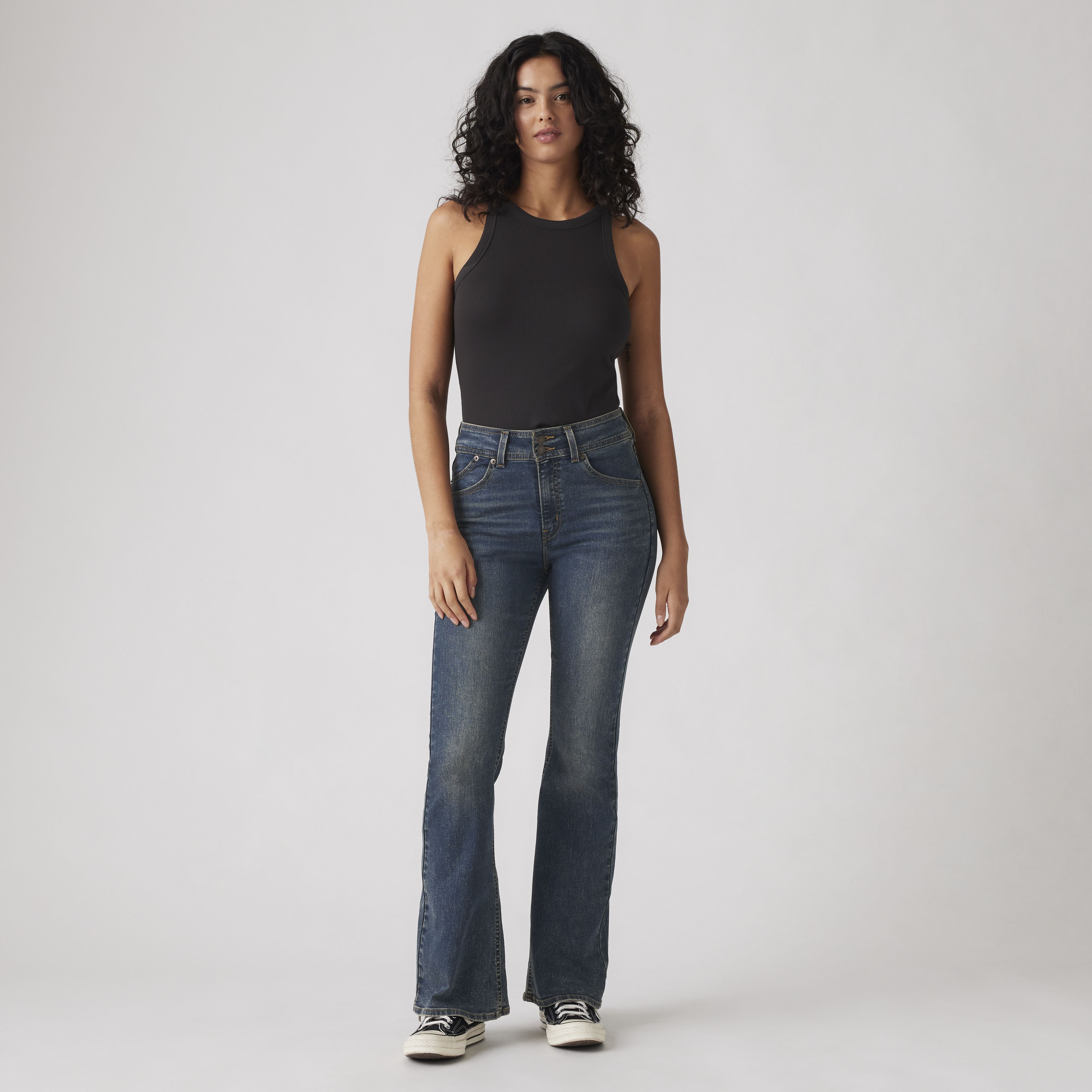 Retro 726 High Rise Flare Women's Jeans 5