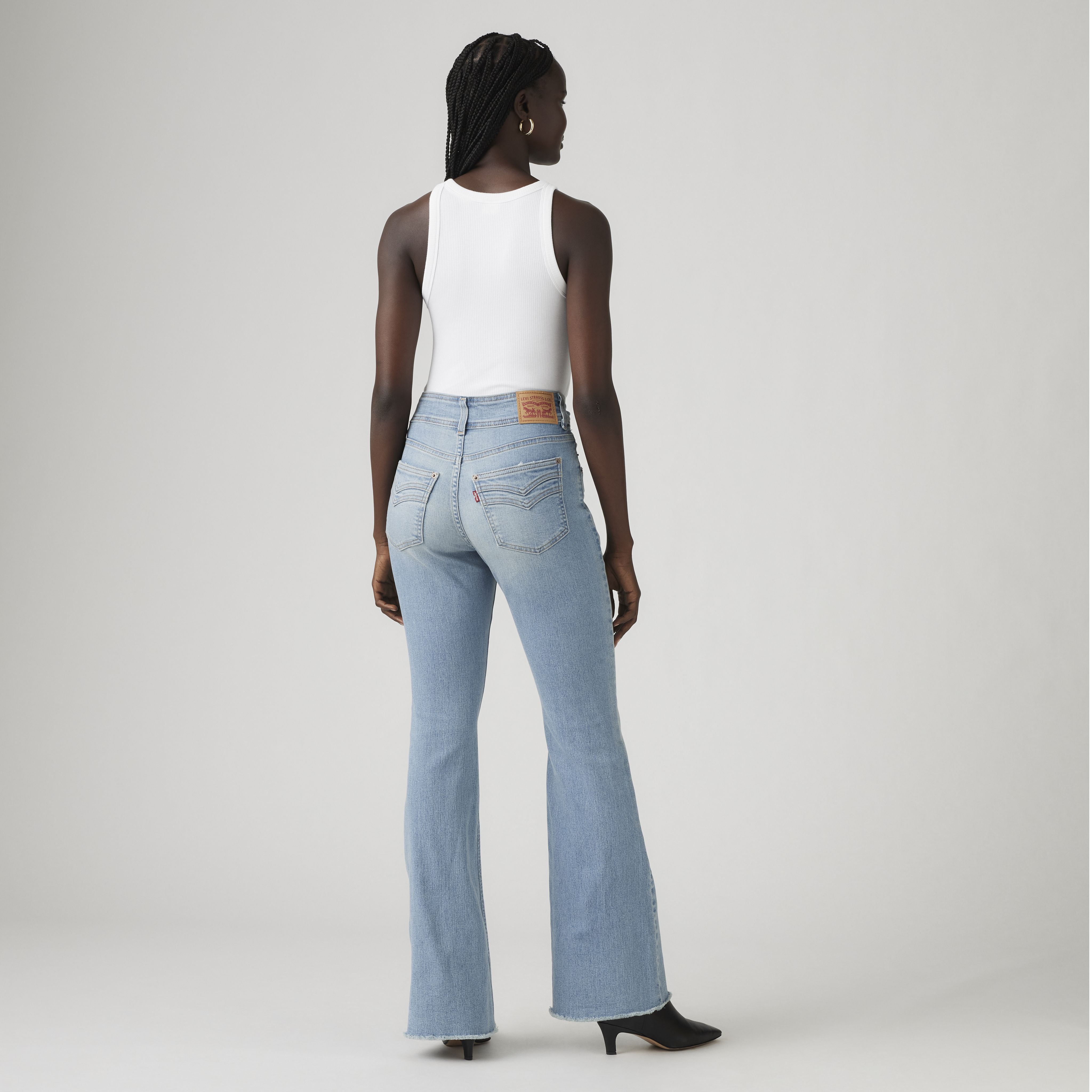 Retro 726 High Rise Flare Women's Jeans 3
