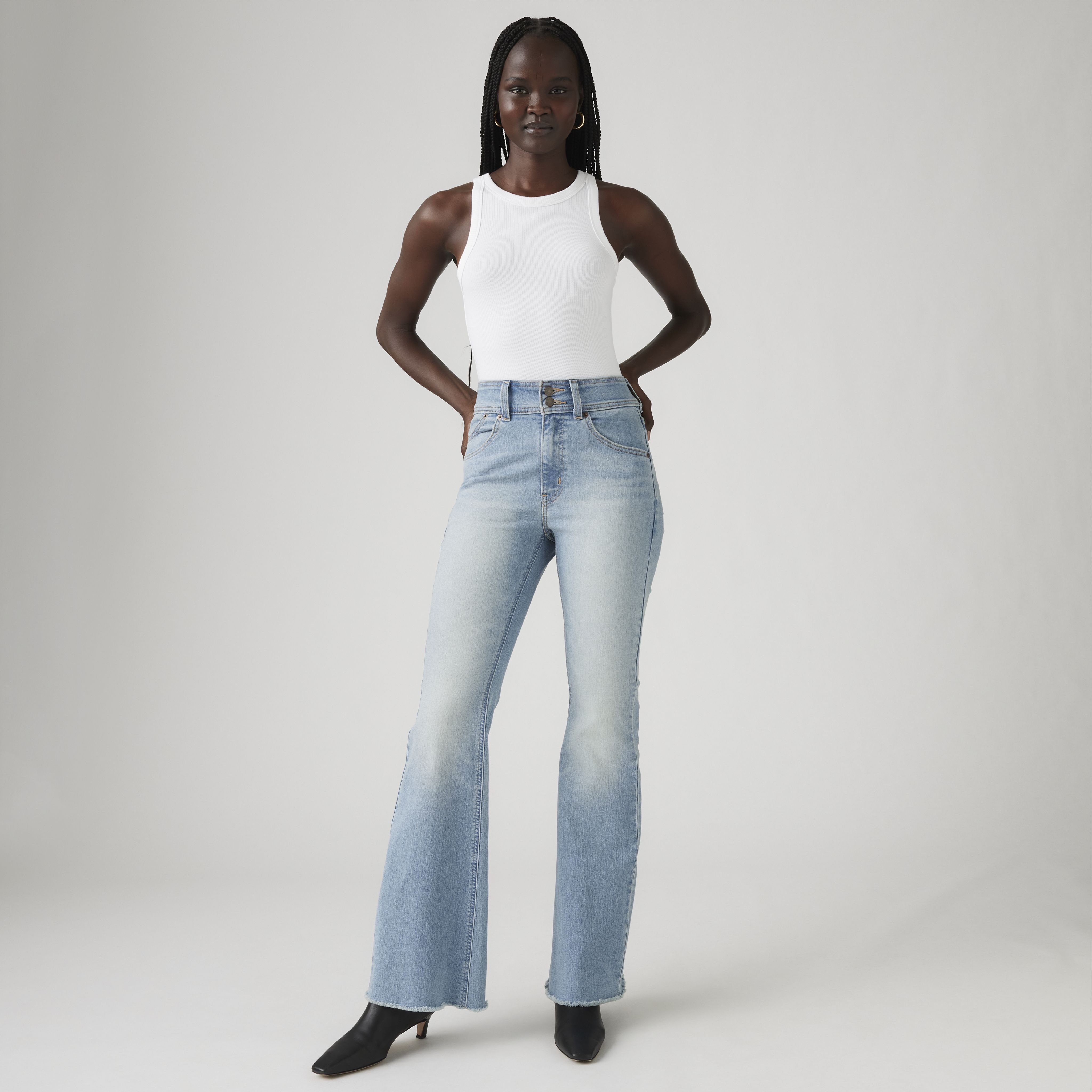 Retro 726 High Rise Flare Women's Jeans 1