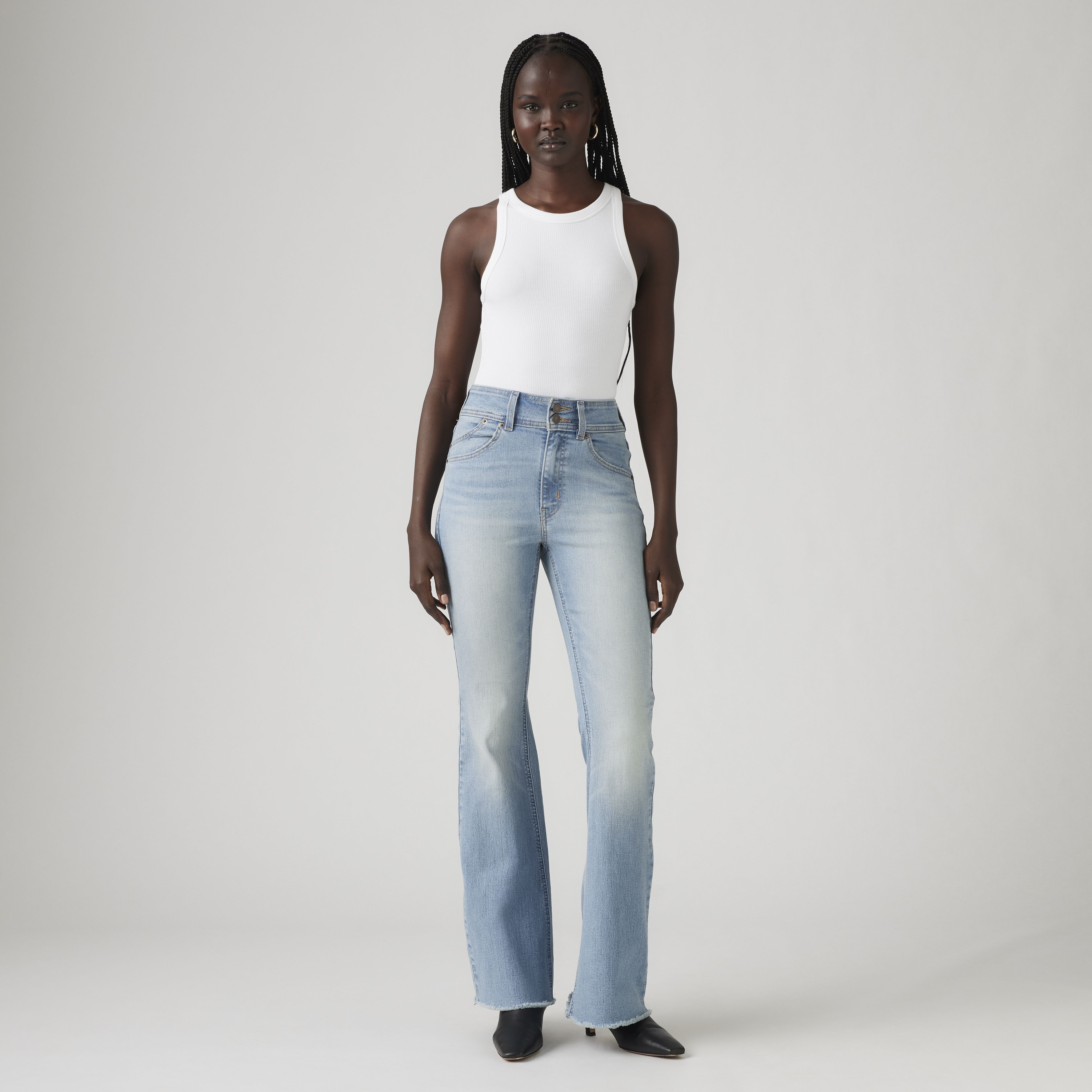 Retro 726 High Rise Flare Women's Jeans 5