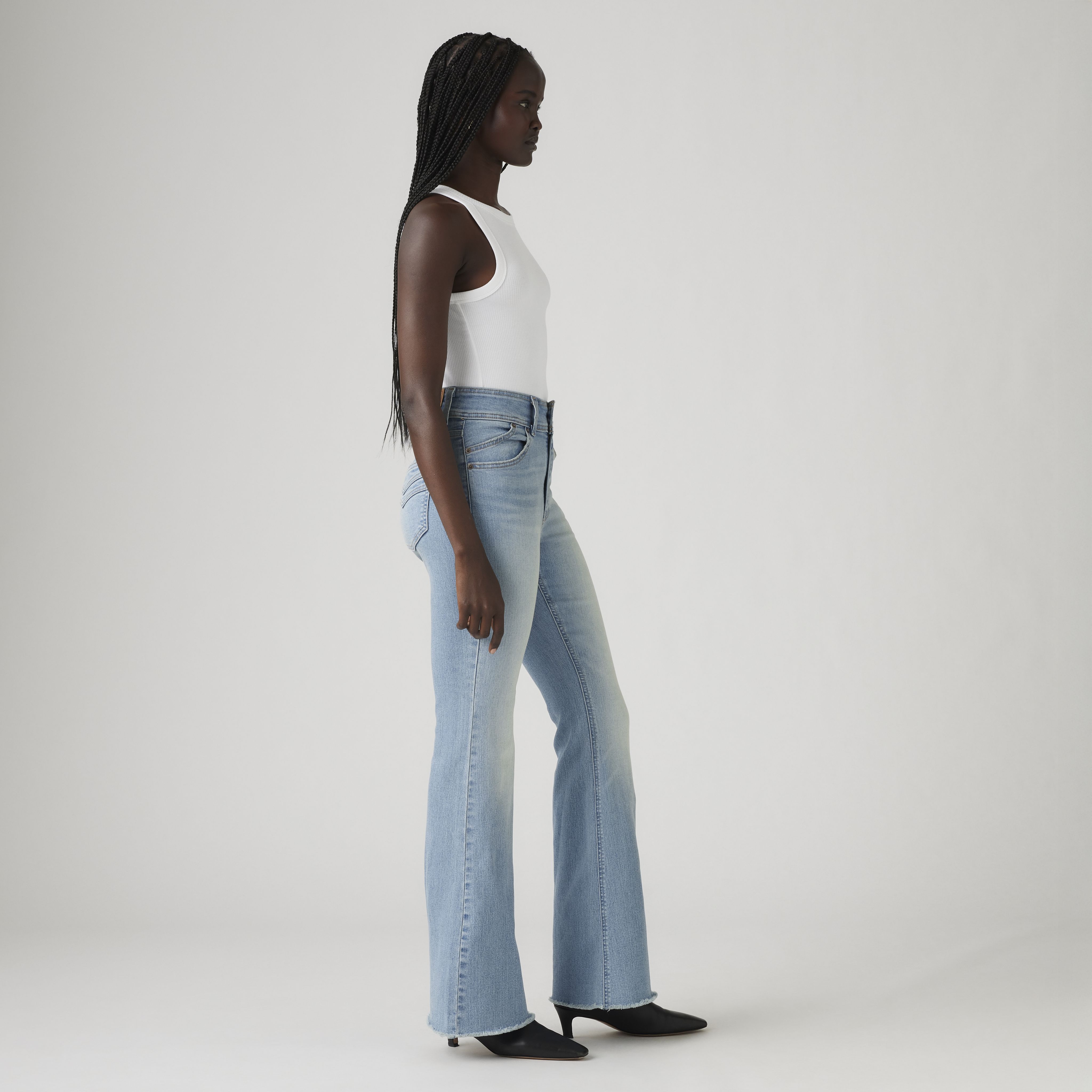 Retro 726 High Rise Flare Women's Jeans 4