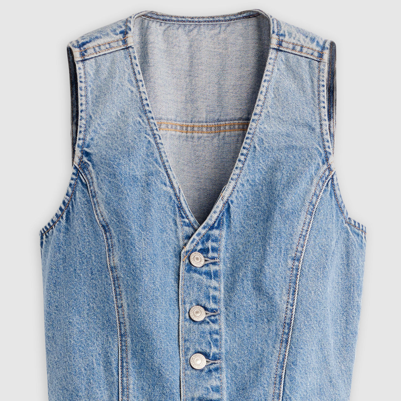 Denim Wide Leg Jumpsuit 7