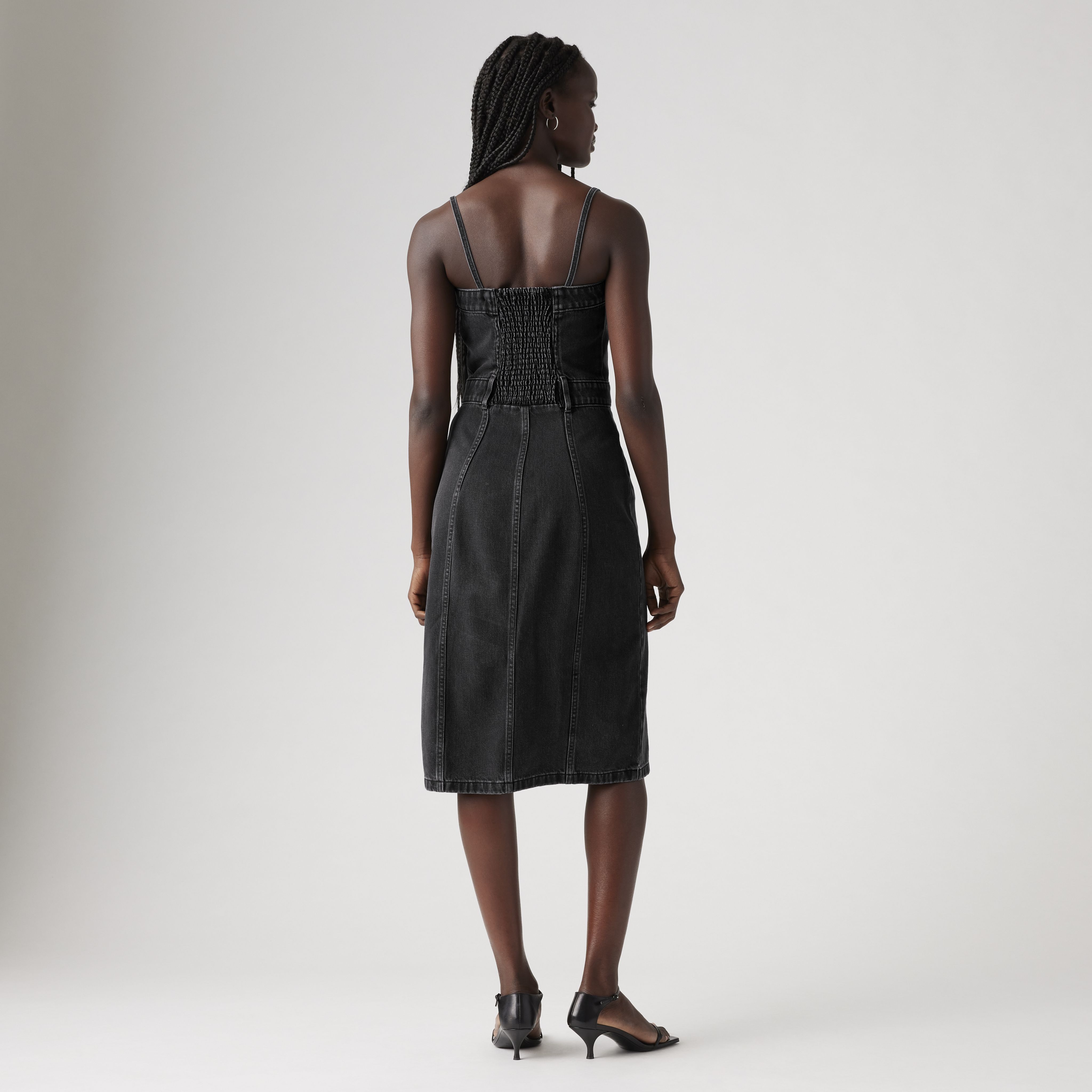 Denim Bustier Dress 3
