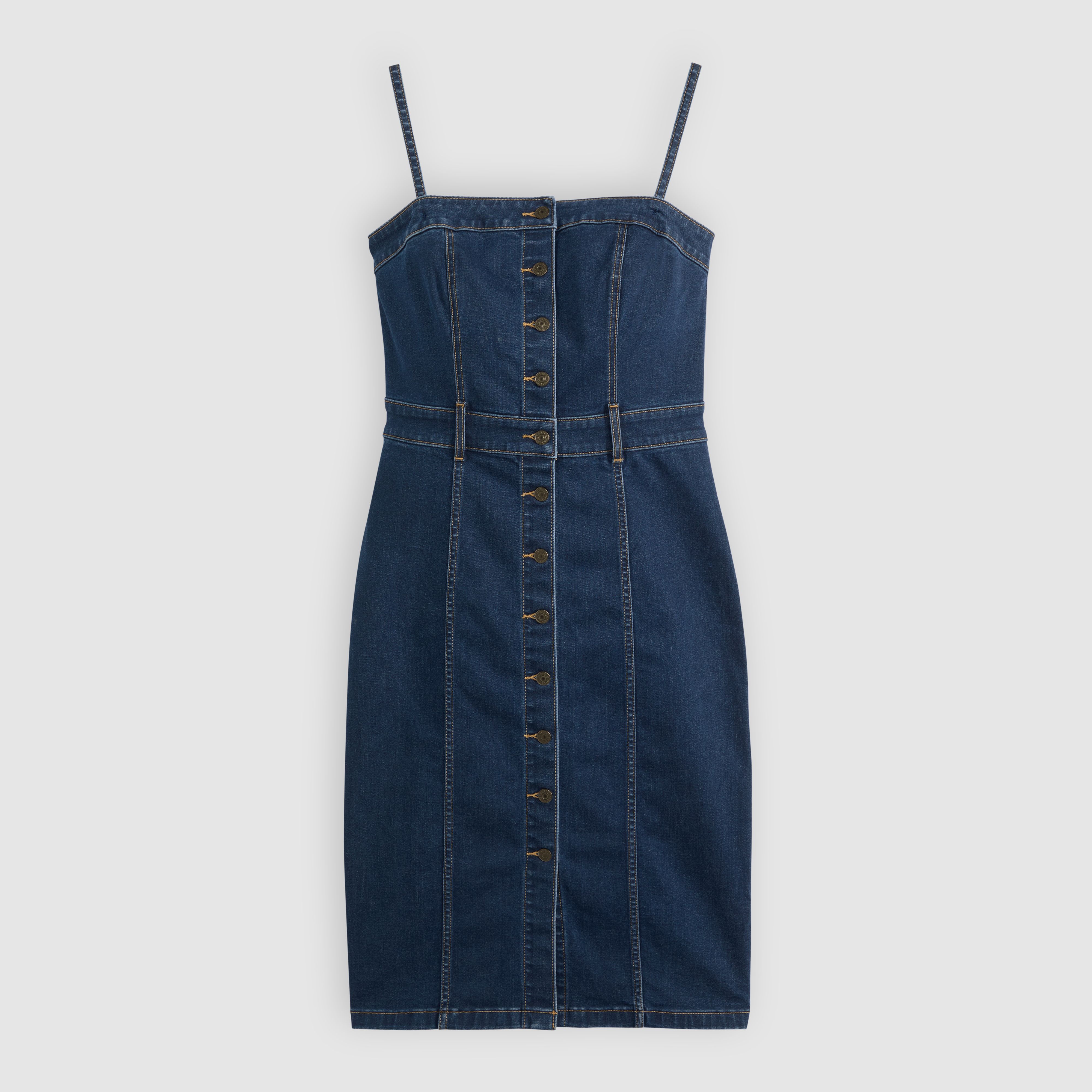 Denim Bustier Dress 5